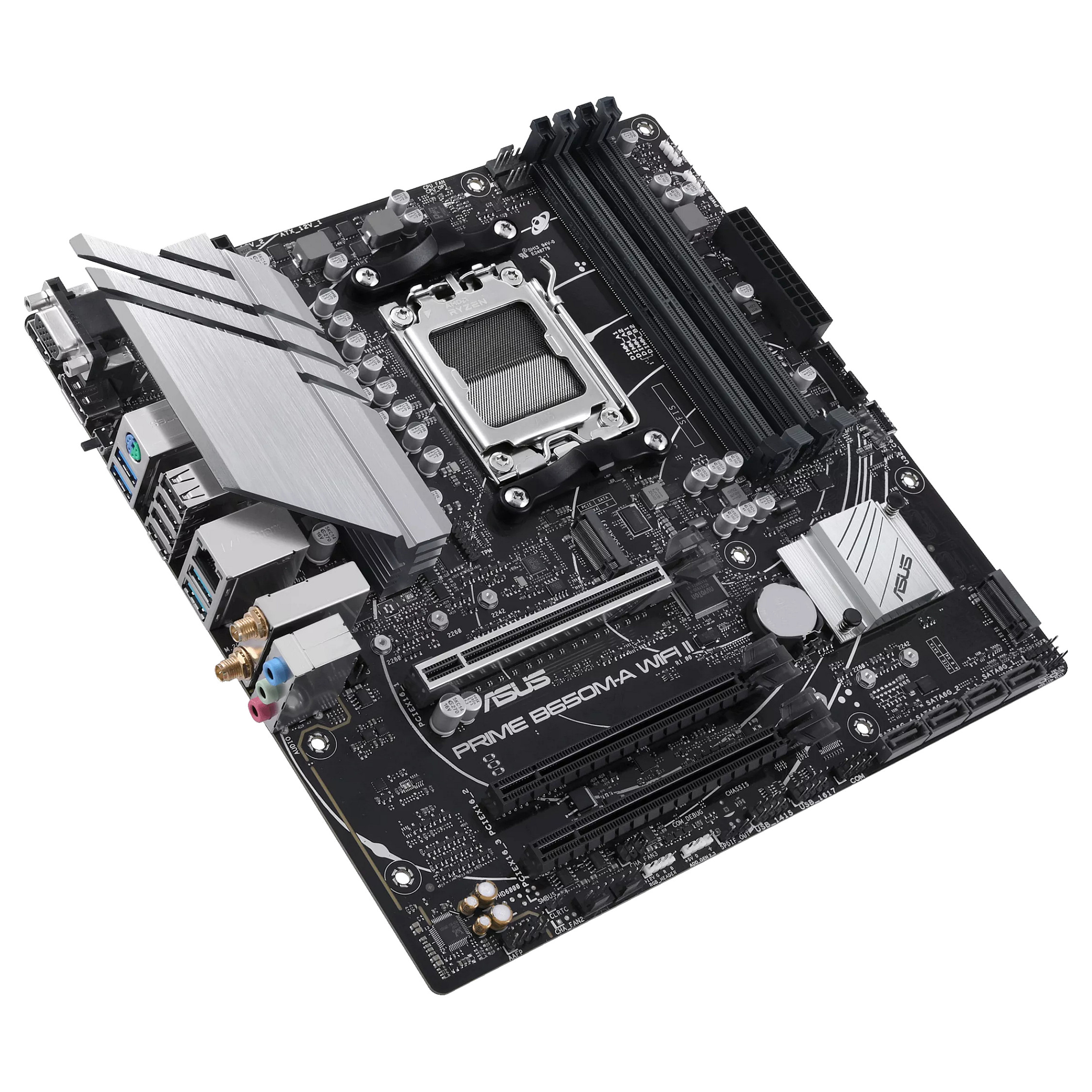 ASUS PRIME B650M-A WIFI II AM5 B650/HDMI-DP-VGA/2xM.2/µATX