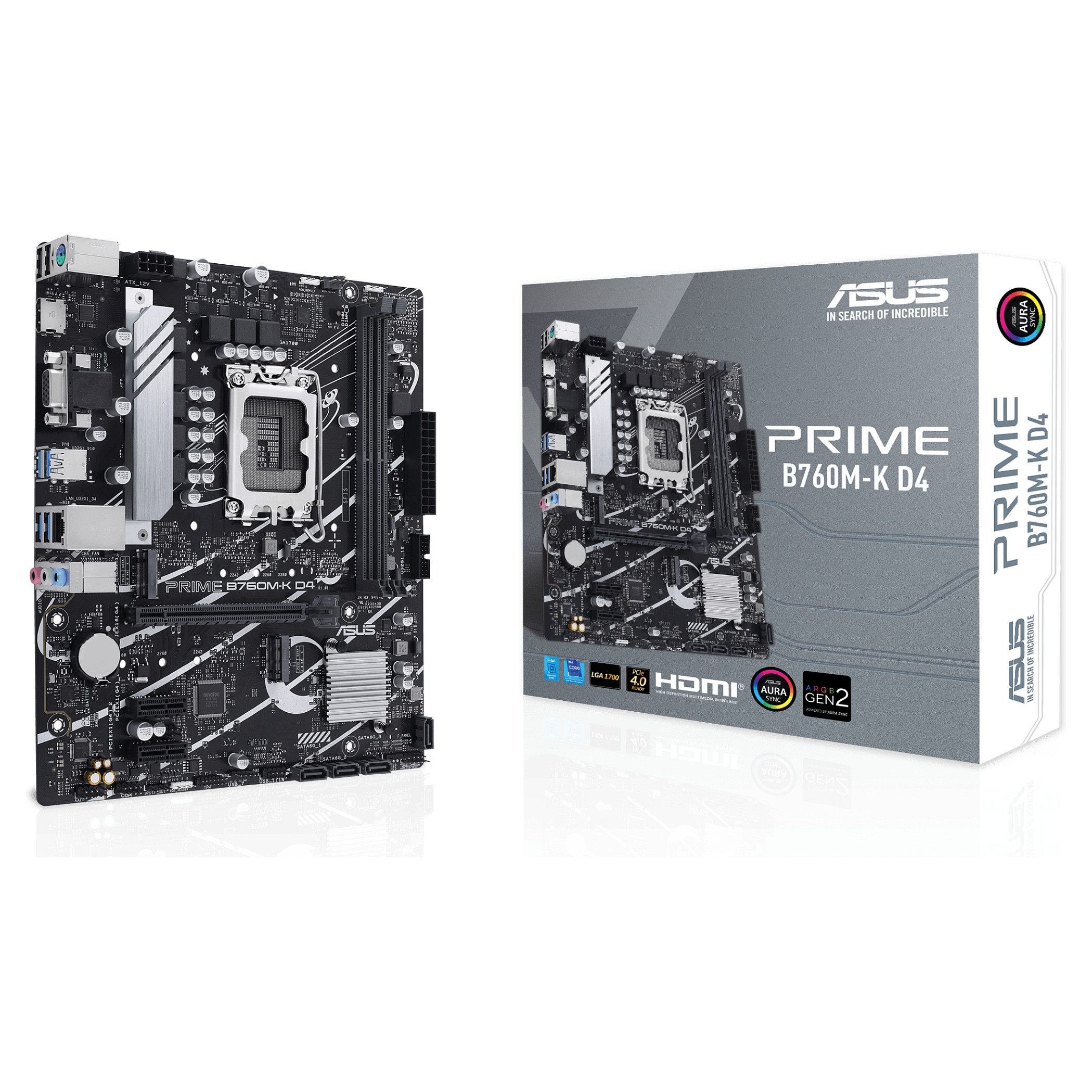 1700 ASUS PRIME B760M-K D4
