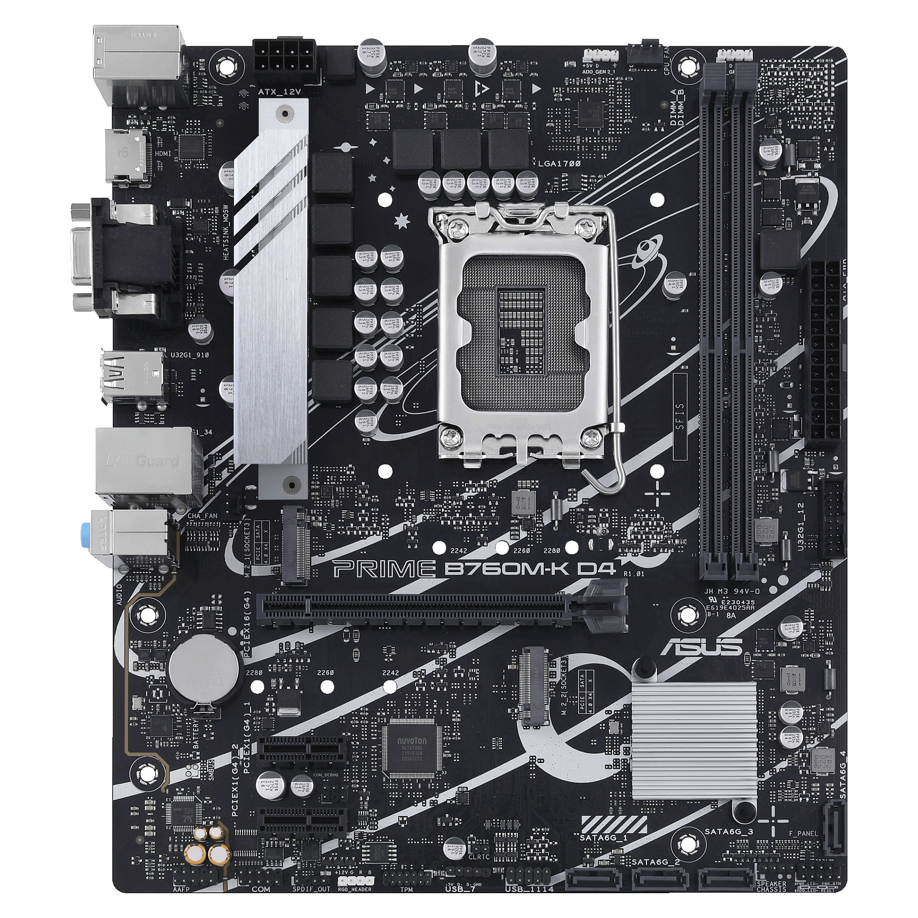 1700 ASUS PRIME B760M-K D4
