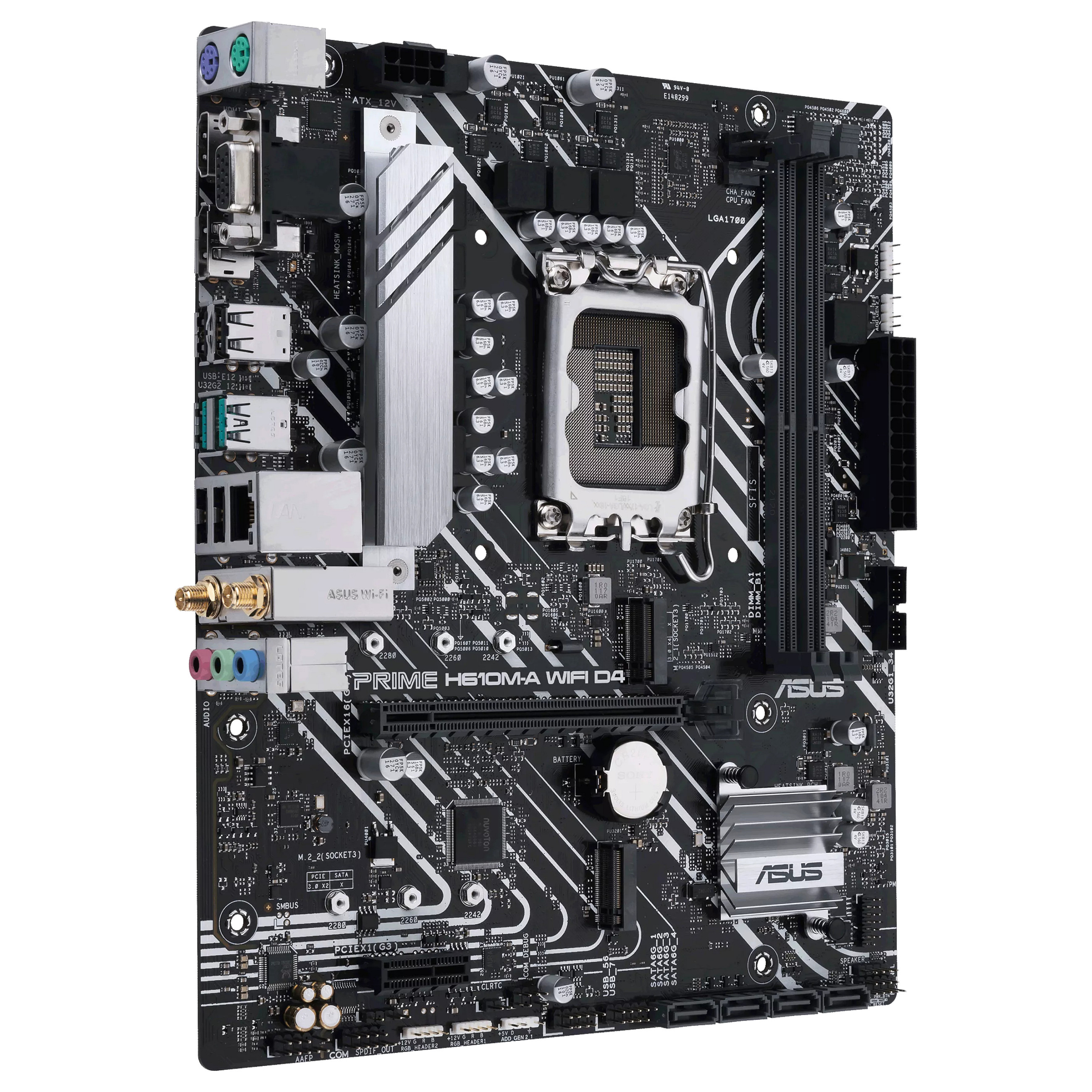 1700 ASUS PRIME H610M-A WIFI DDR4
