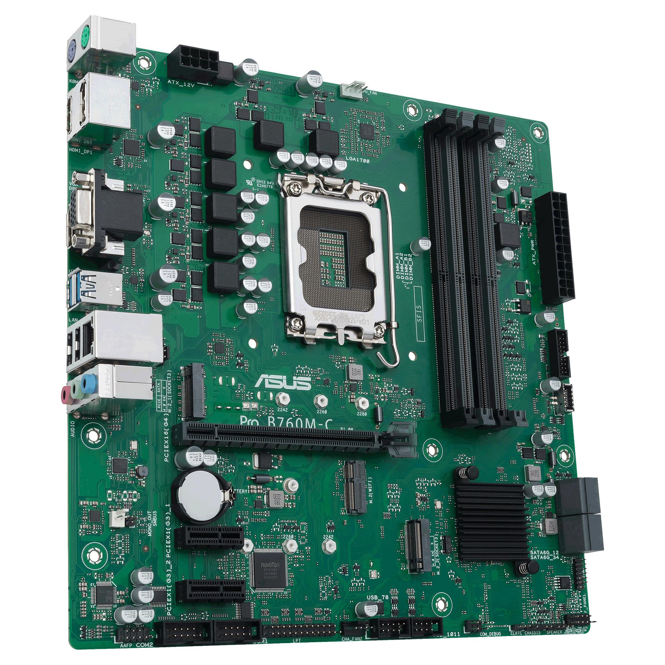 1700 ASUS PRO B760M-C-CSM