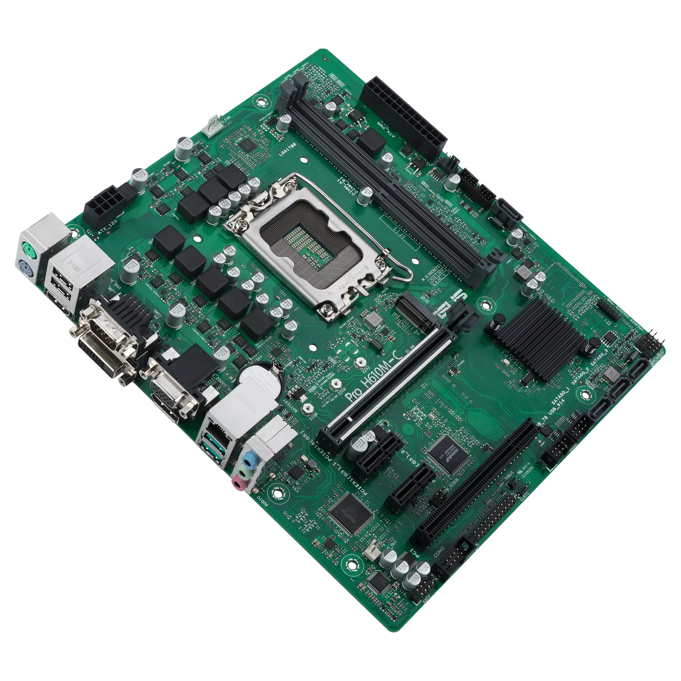 ASUS PRO H610M-C-CSM S1700/DDR5/DP-HDMI-DVI-VGA/PCI/24-7