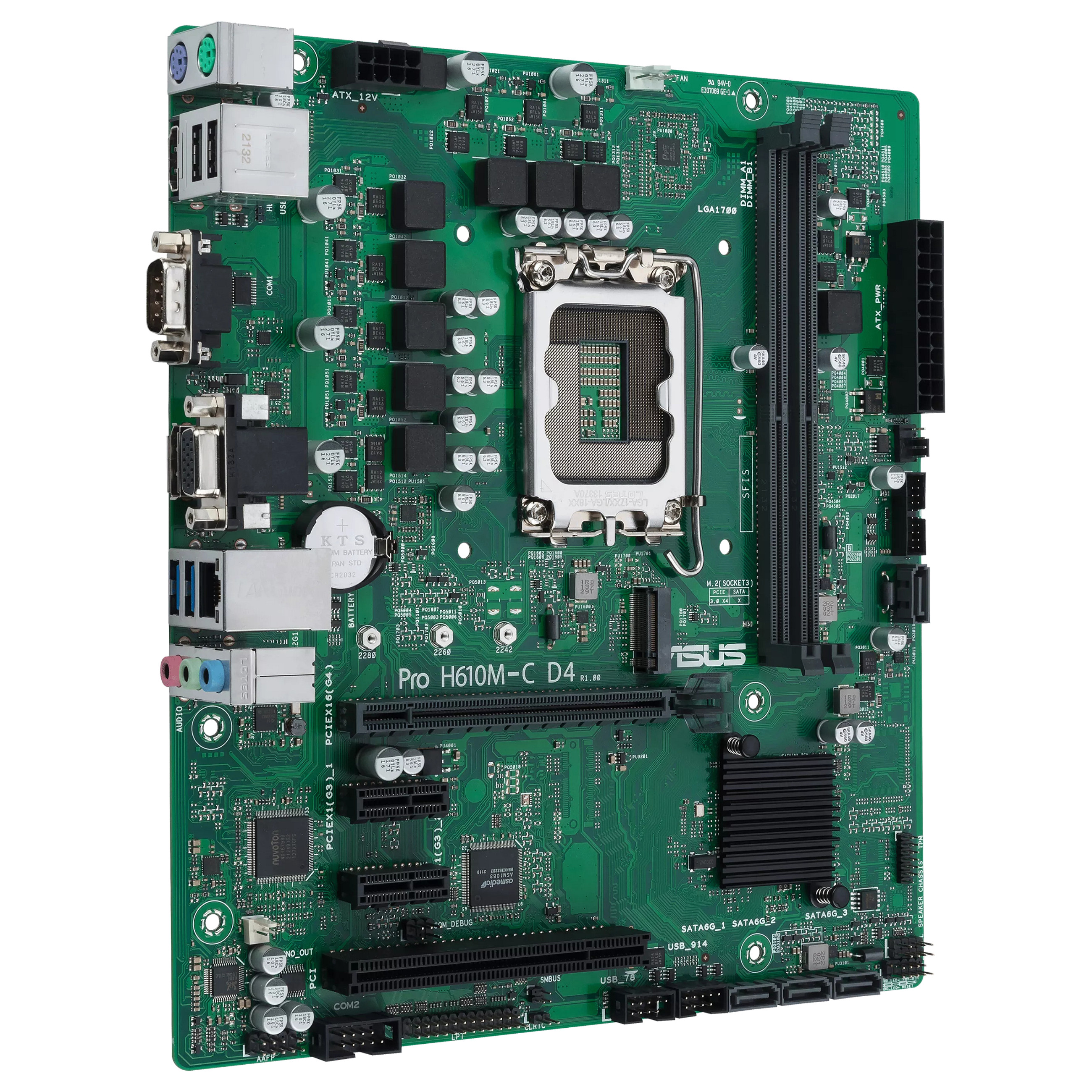 1700 ASUS PRO H610M-C-CSM DDR4