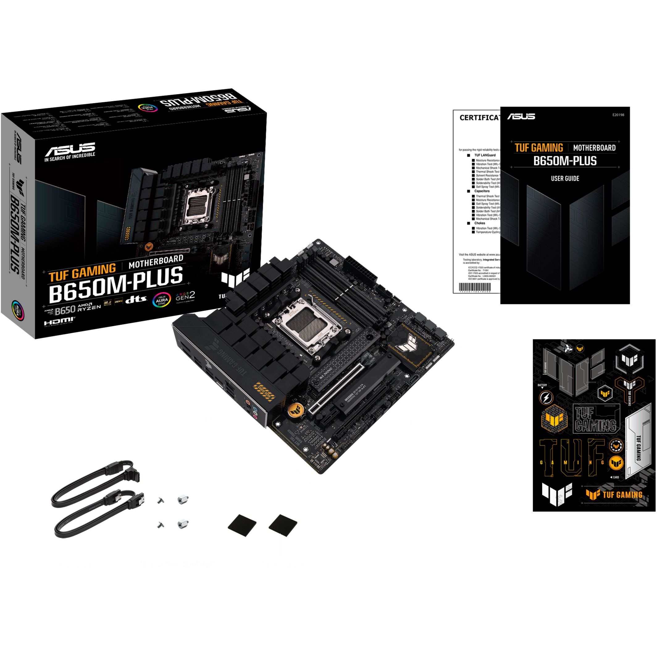 MB ASUS TUF GAMING B650M-PLUS (AMD.AM5.DDR5.mATX)