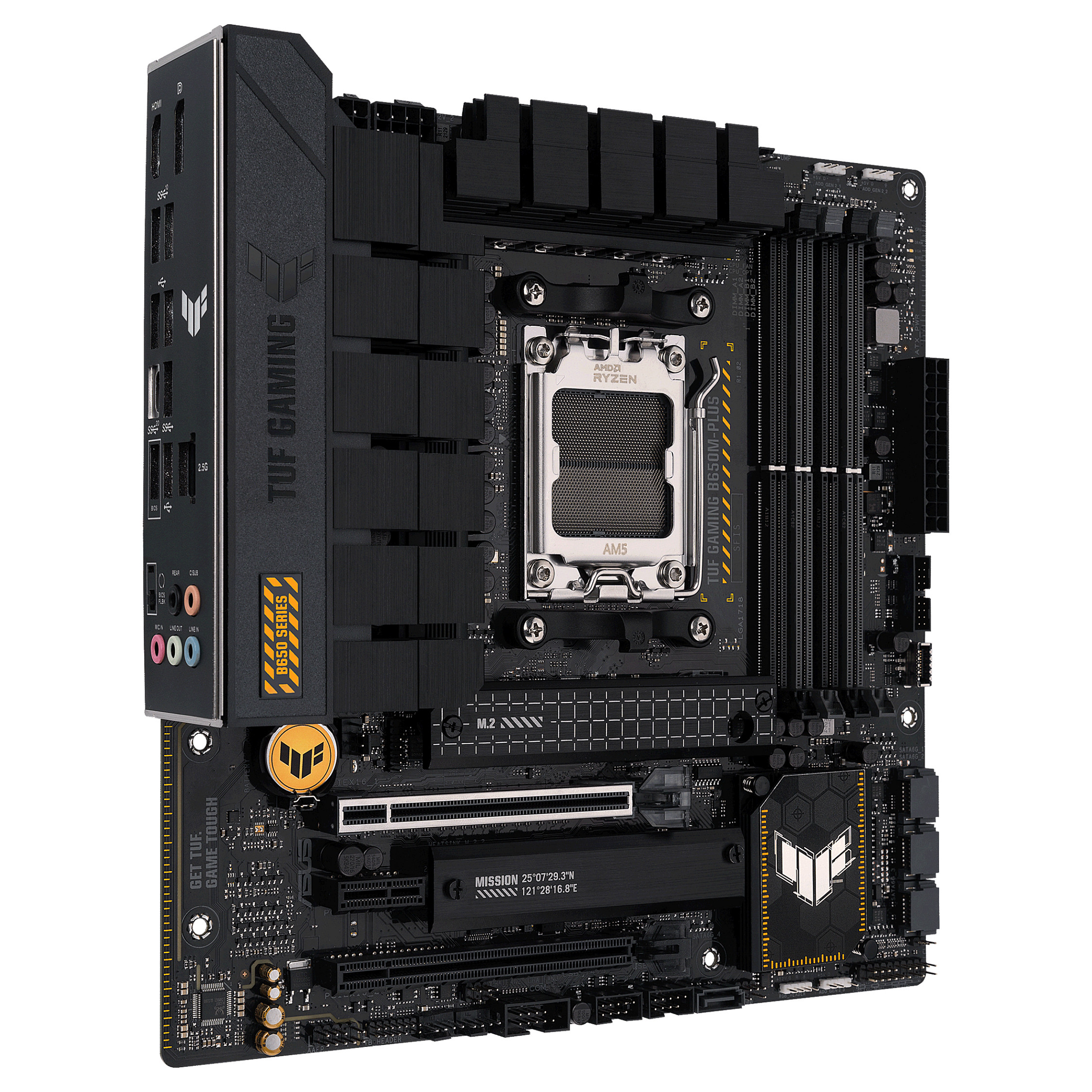 MB ASUS TUF GAMING B650M-PLUS (AMD.AM5.DDR5.mATX)