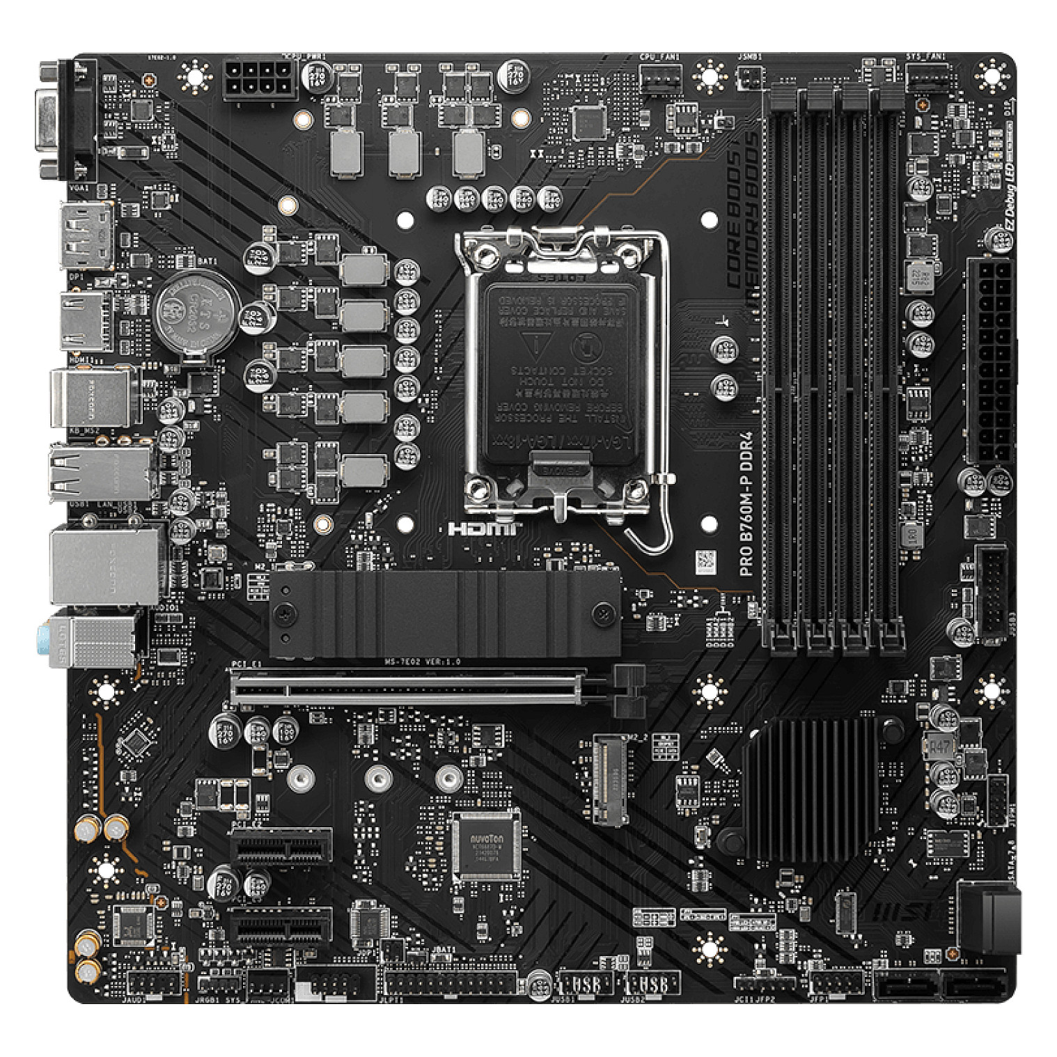 1700 MSI PRO B760M-P DDR4