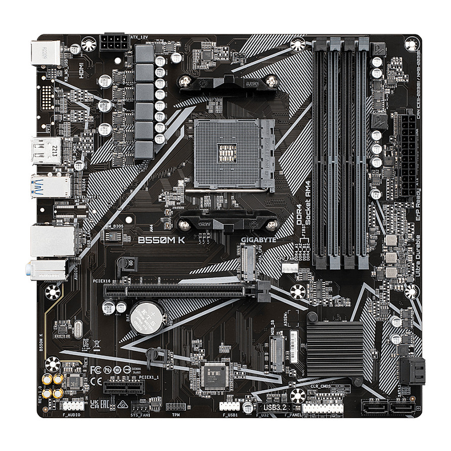 AM4 Gigabyte B550M-K