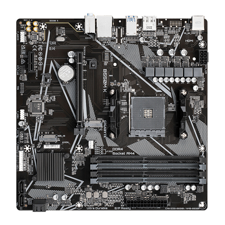 AM4 Gigabyte B550M-K