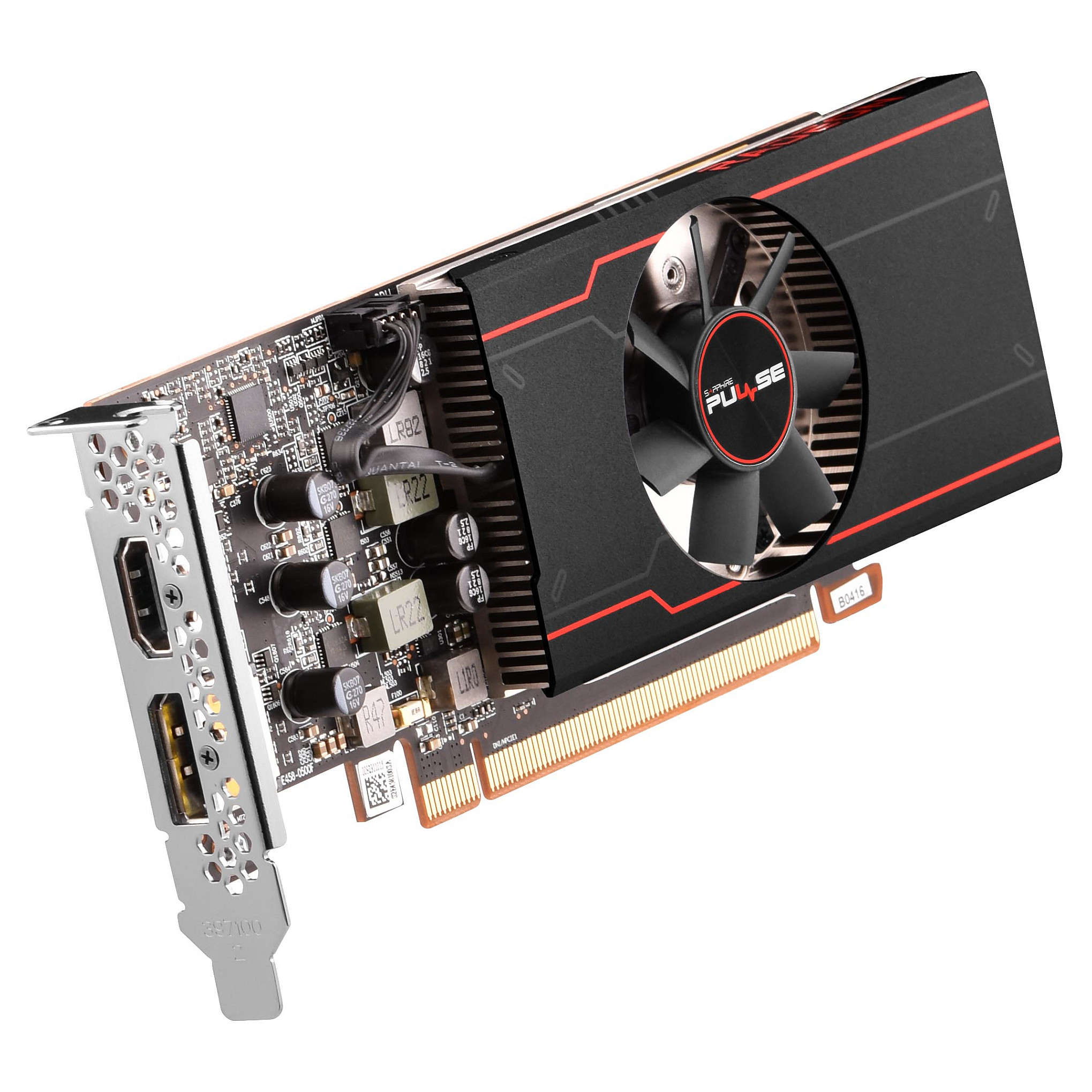 RX 6400 4GB Sapphire Pulse Radeon LP GDDR6 1Fan