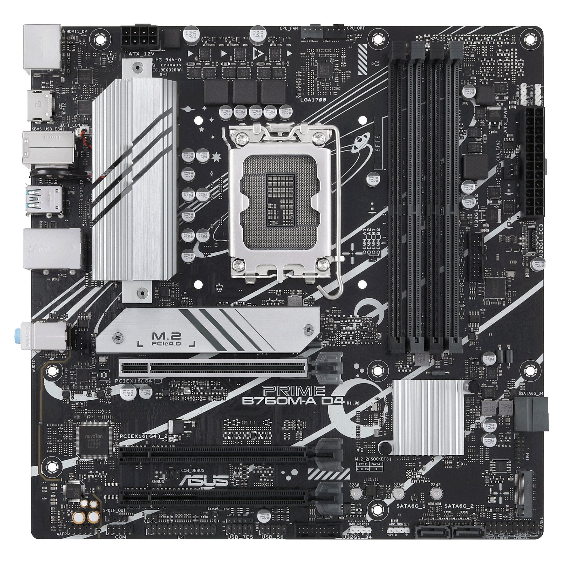 1700 ASUS PRIME B760M-A-CSM DDR4