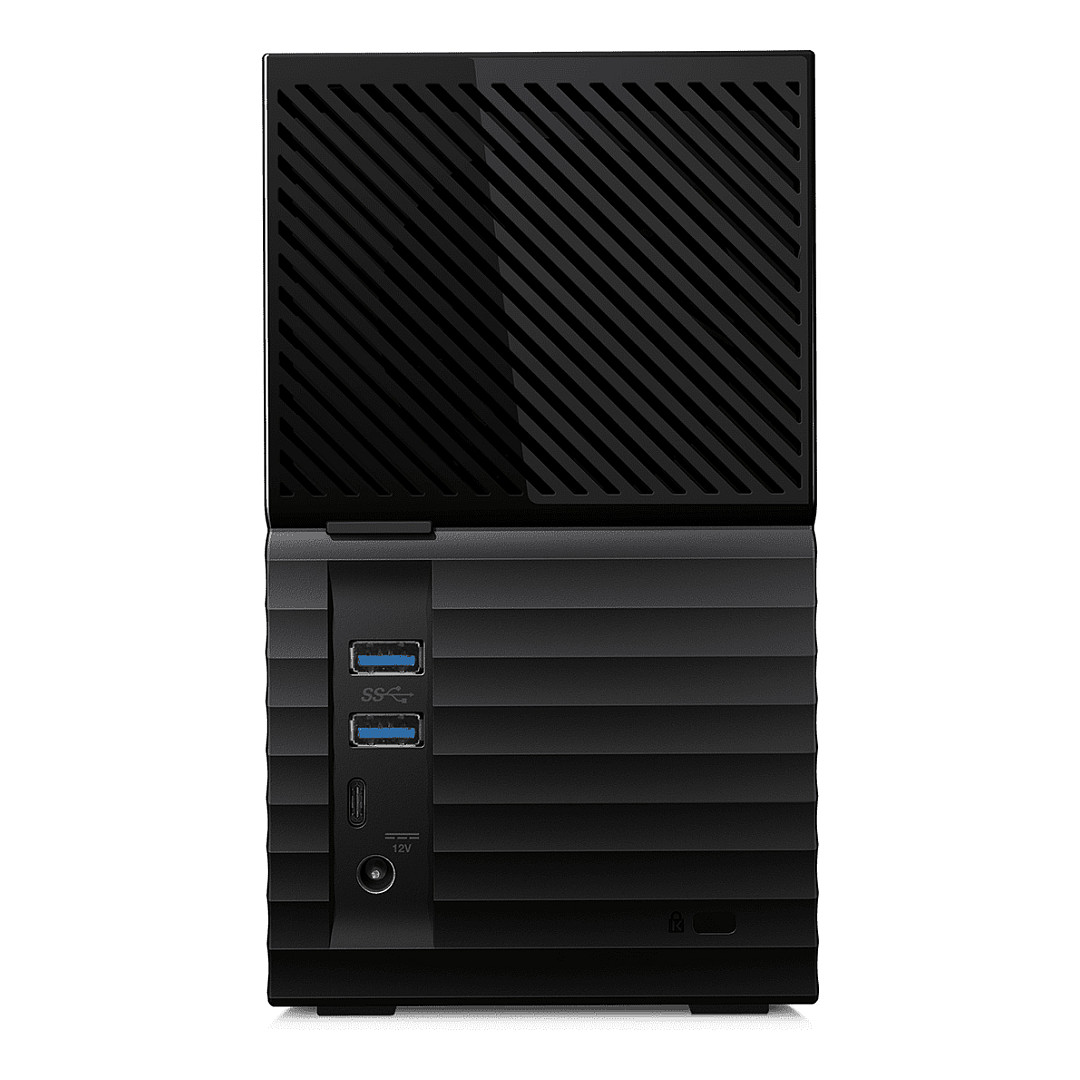 WD My Book Duo 44TB RAID Storage Desktop RAID External Hard Drive USB 3.2 Gen 1