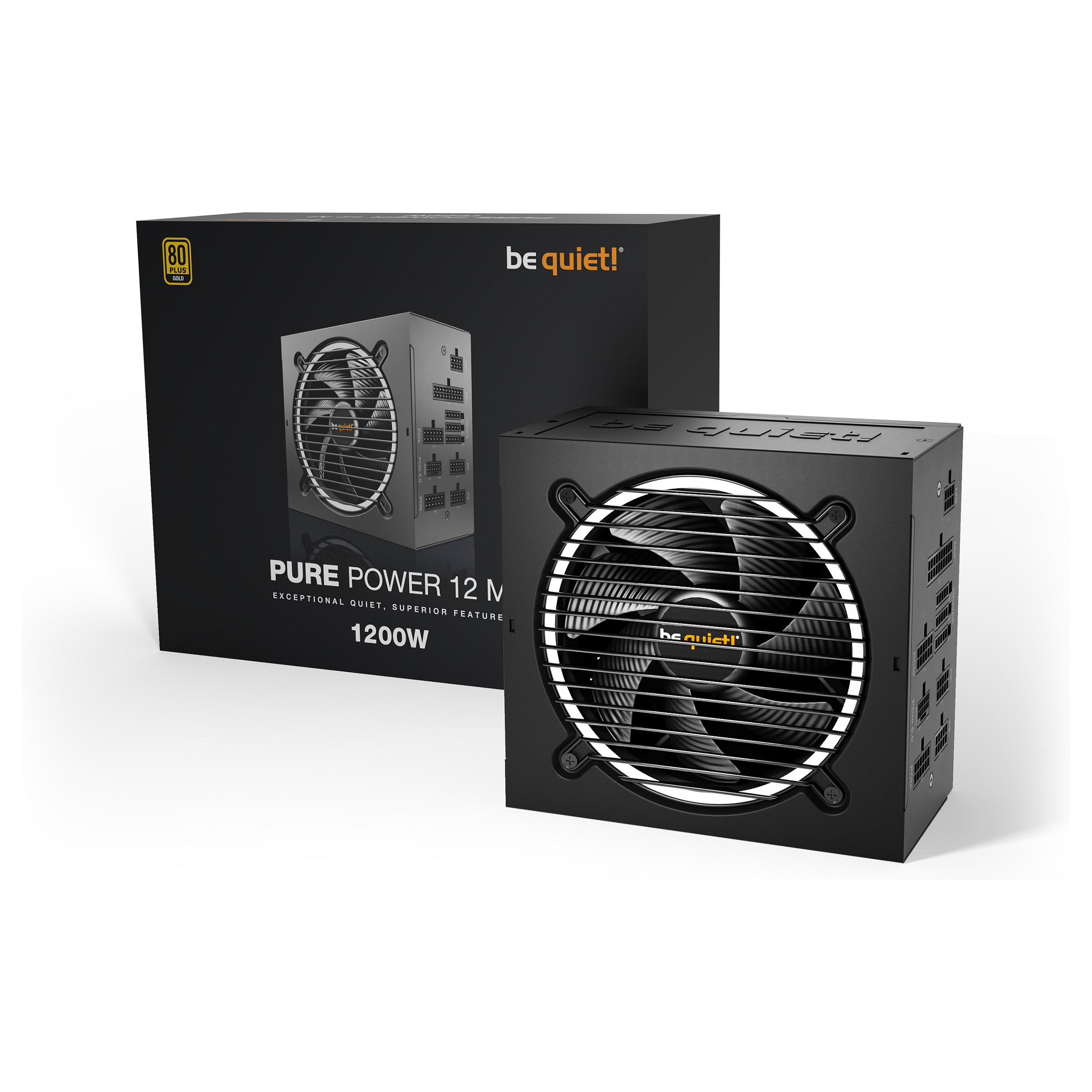 1200W be quiet! PURE Power 12 M | 80+ Gold ATX 3.1