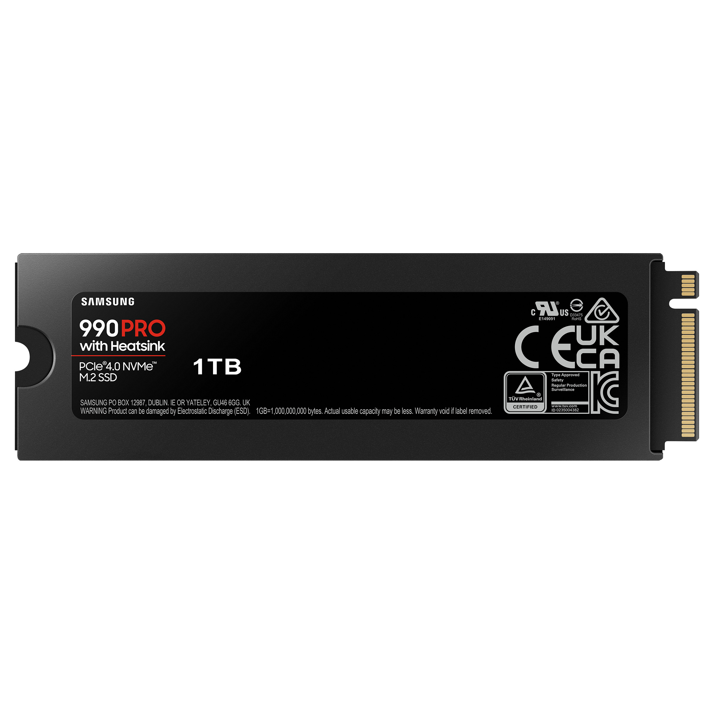 M.2 1TB Samsung 990 PRO NVMe PCIe 4.0 x 4 retail