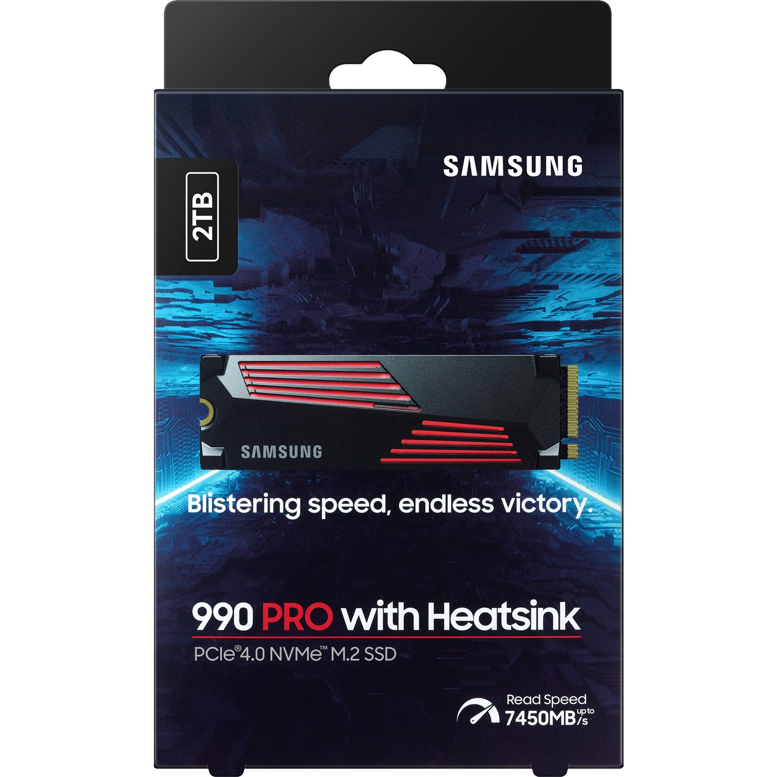 M.2 2TB Samsung 990 PRO Heatsink NVMe PCIe 4.0 x 4 retail