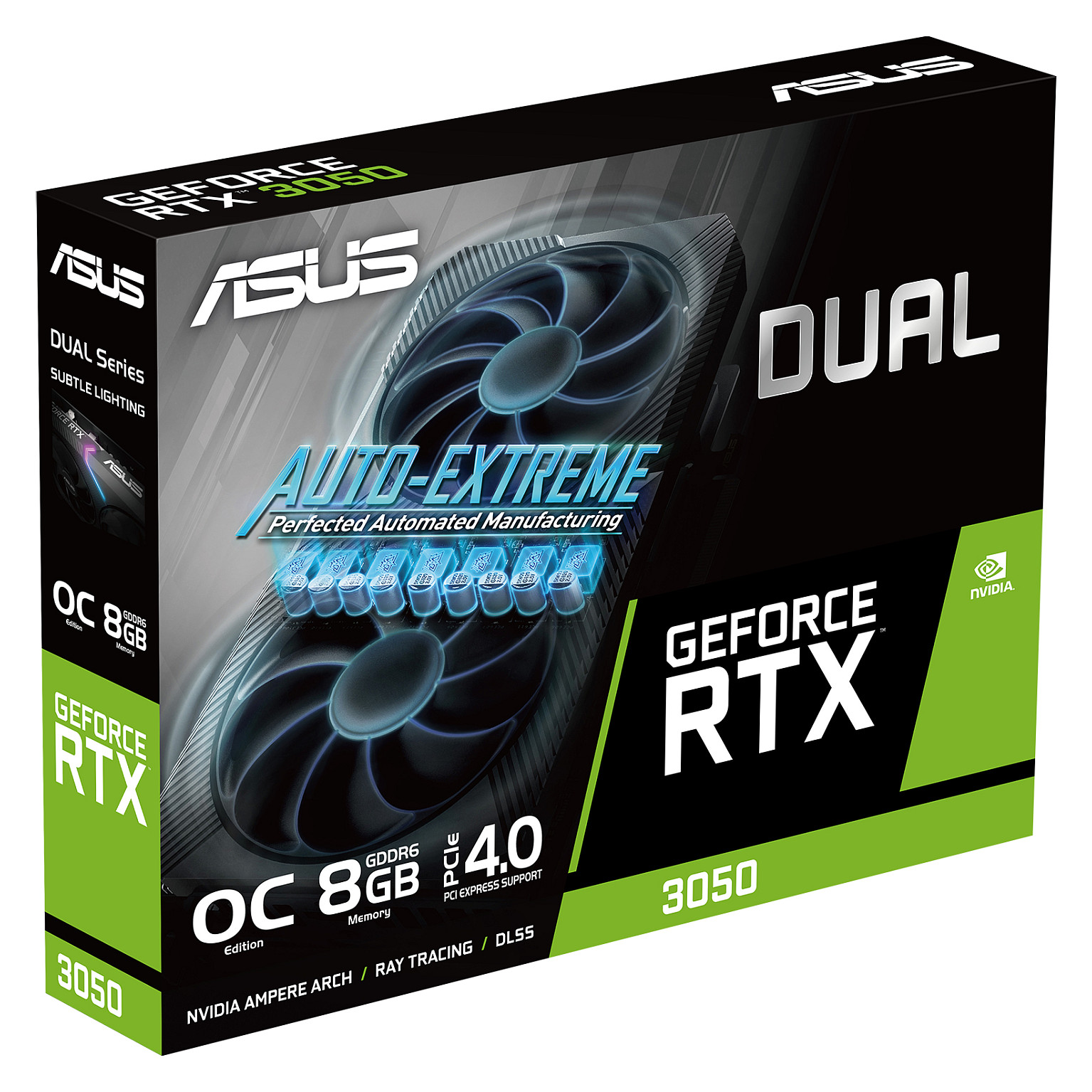 RTX 3050 8GB ASUS Dual OC LHR V2 GDDR6 DUAL-RTX3050-O8G-V2