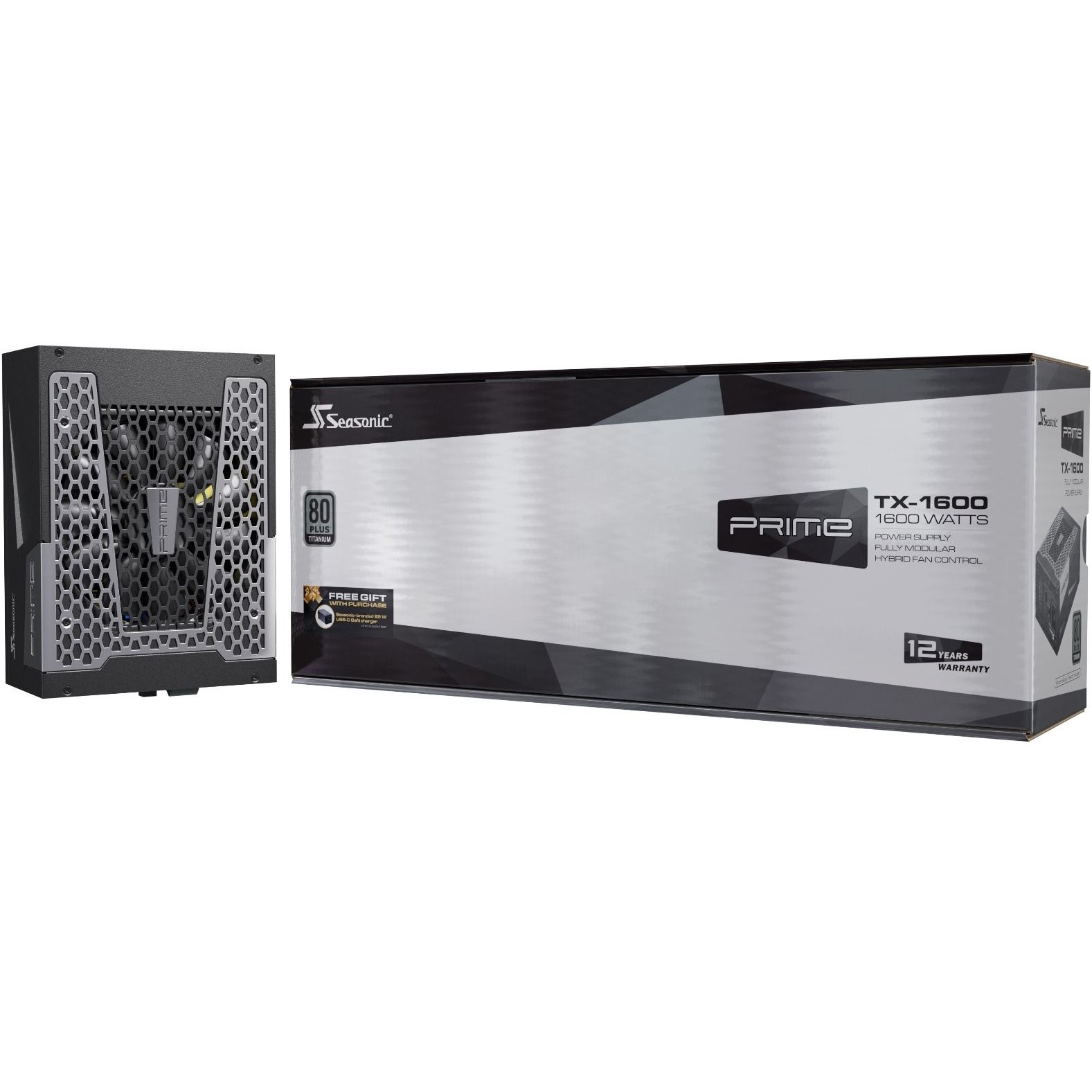 1600W Seasonic PRIME TX-1600 ATX 3.1 |80+ Titanium