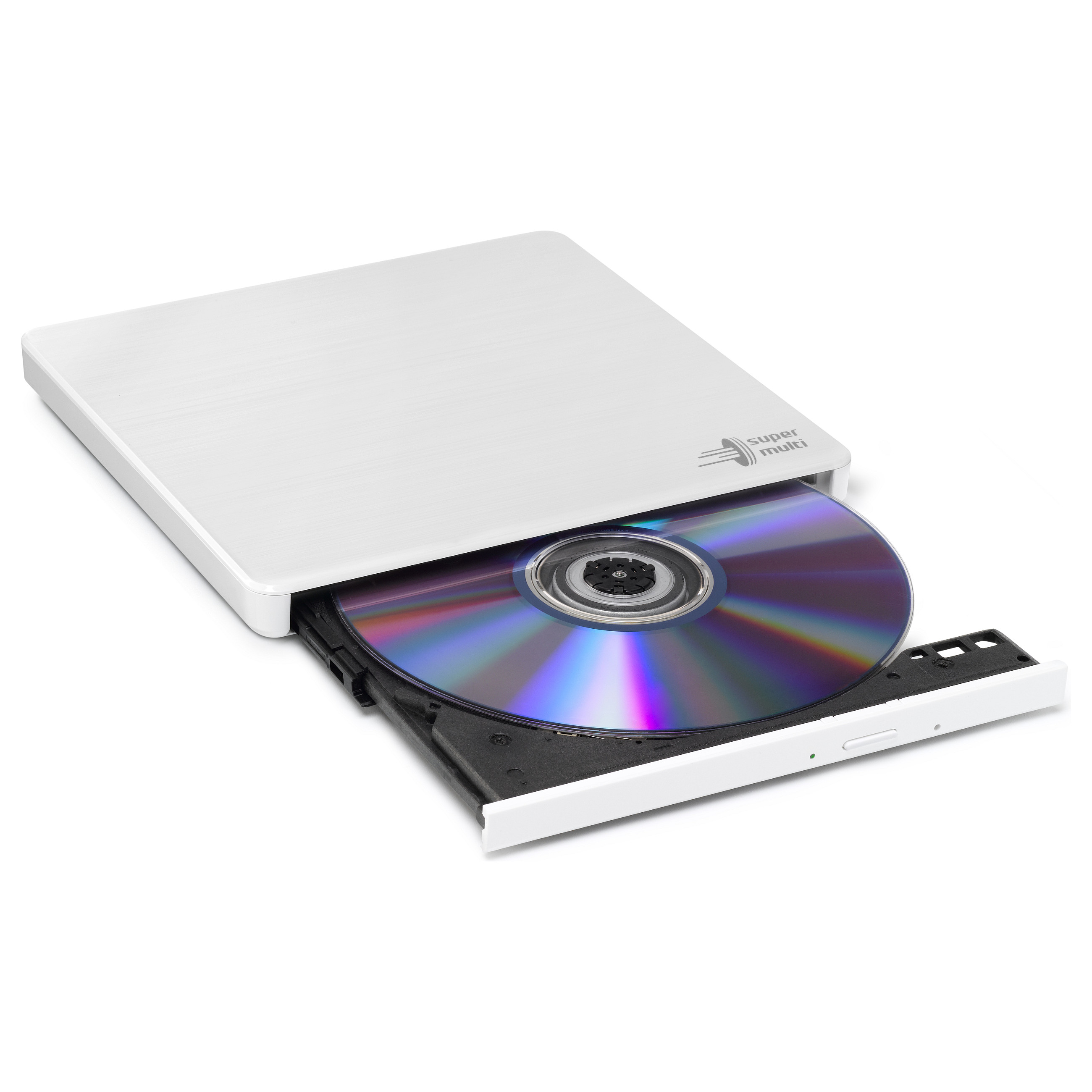 HLDS GP60NW60 DVD-Brenner ultra slim extern USB 2.0 weiss
