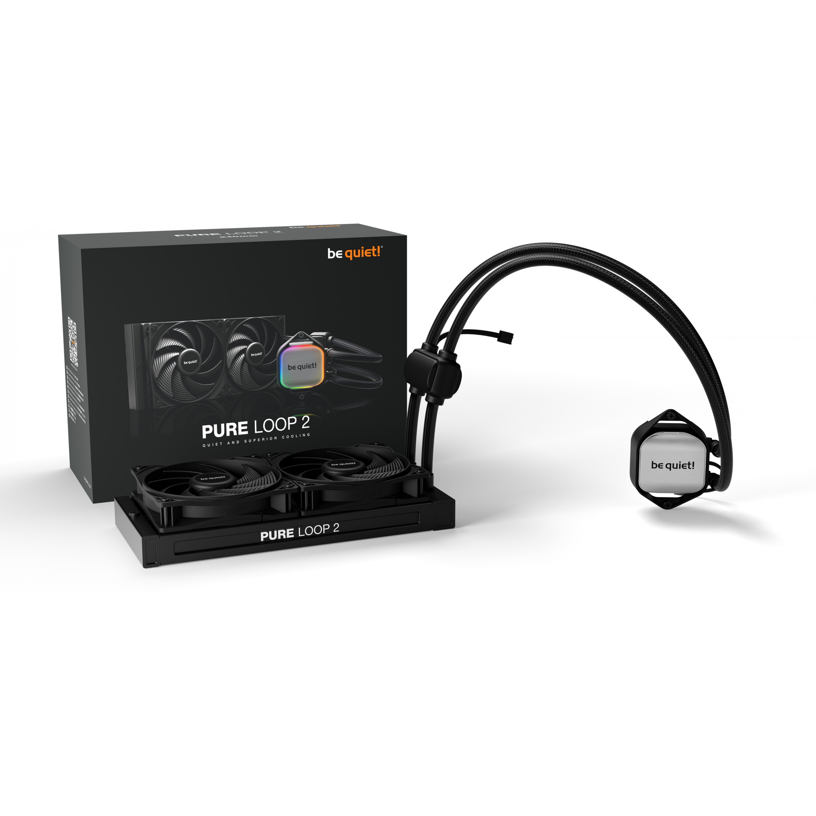 K Cooler Wasserkühlung be quiet! PURE LOOP 2 240mm