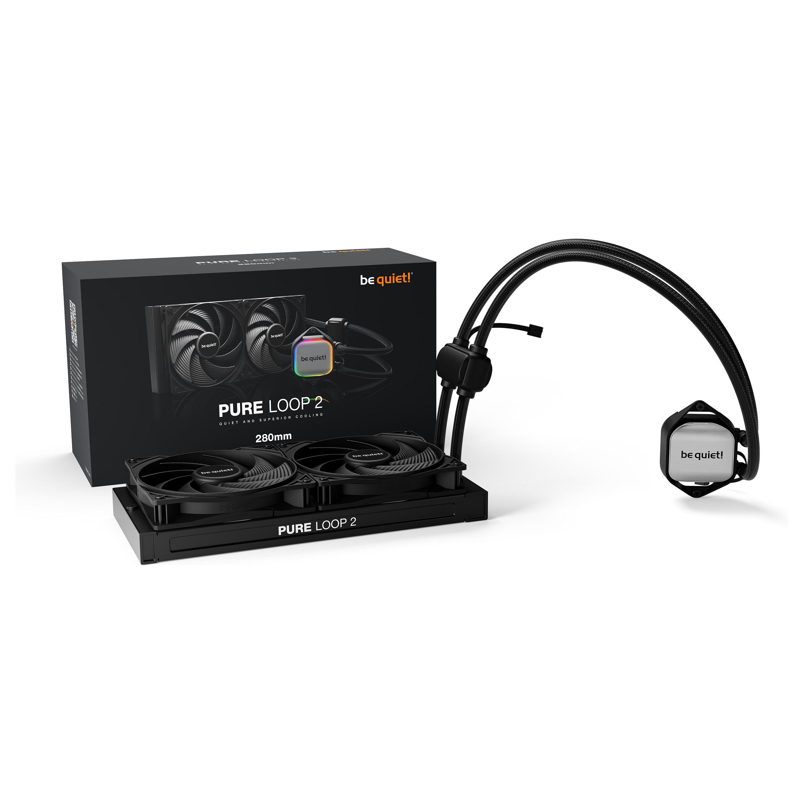 K Cooler Wasserkühlung be quiet! PURE LOOP 2 280mm