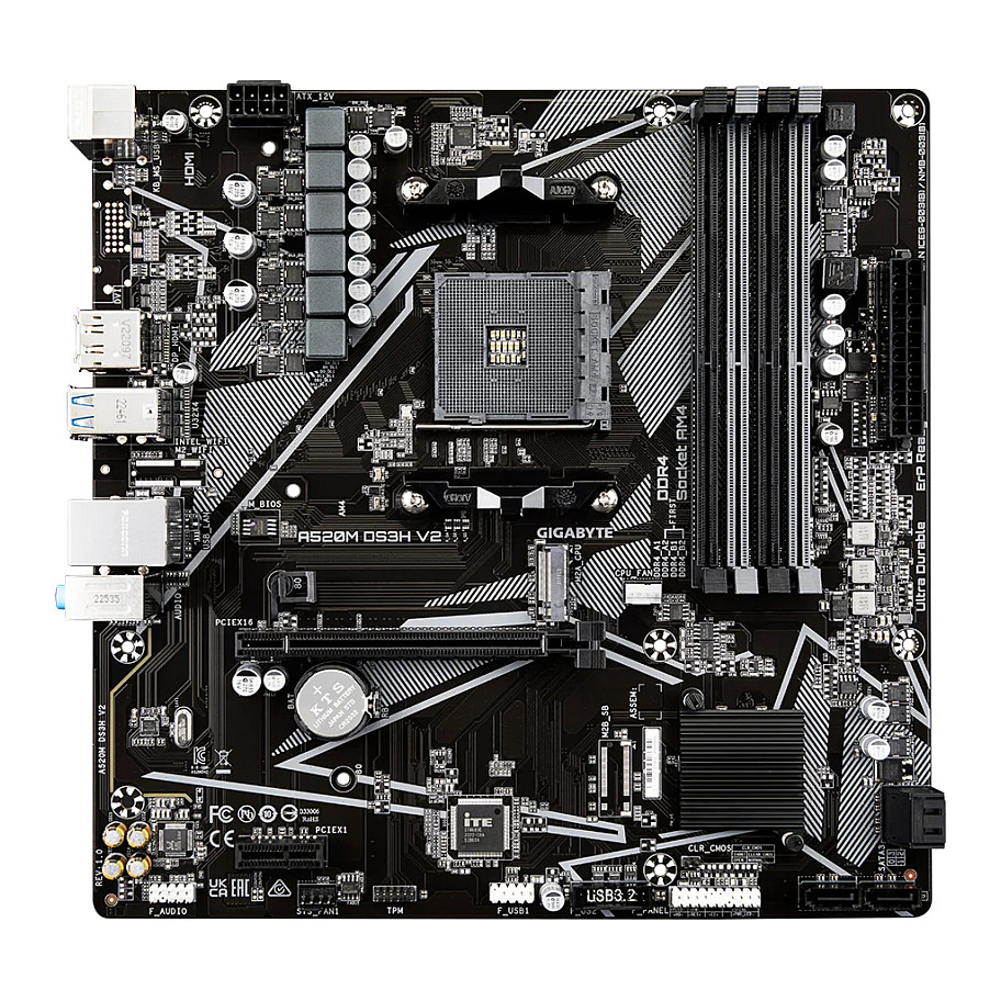 AM4 Gigabyte A520M DS3H V2 mATX