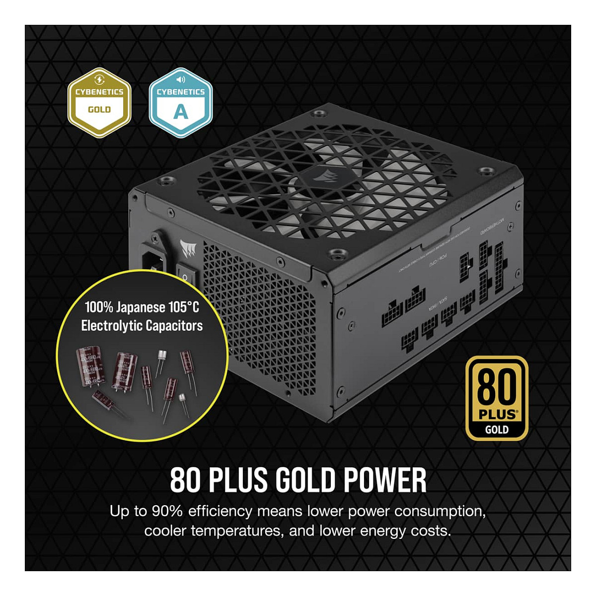 750W Corsair RMx Series RM750x SHIFT | 80+ Gold