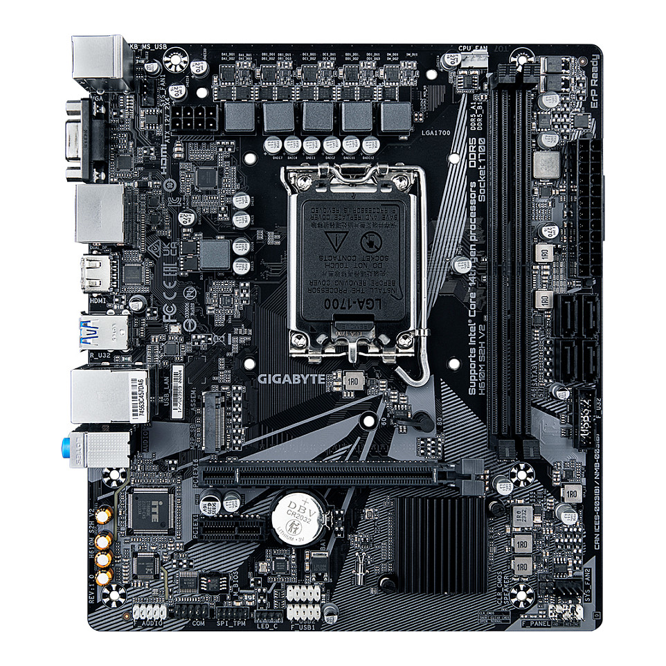 1700 Gigabyte H610M S2H V2 mATX