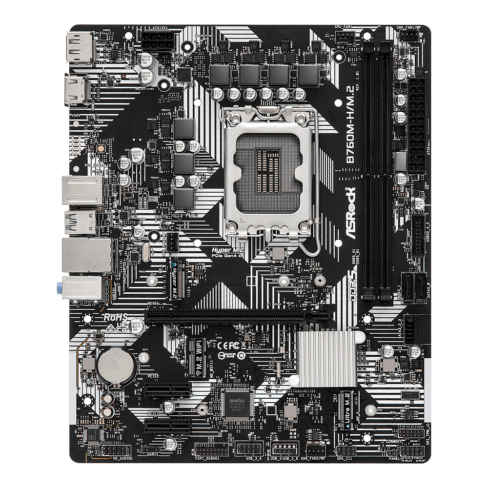 ASROCK B760M-HDV/ M.2 (1700) (D)