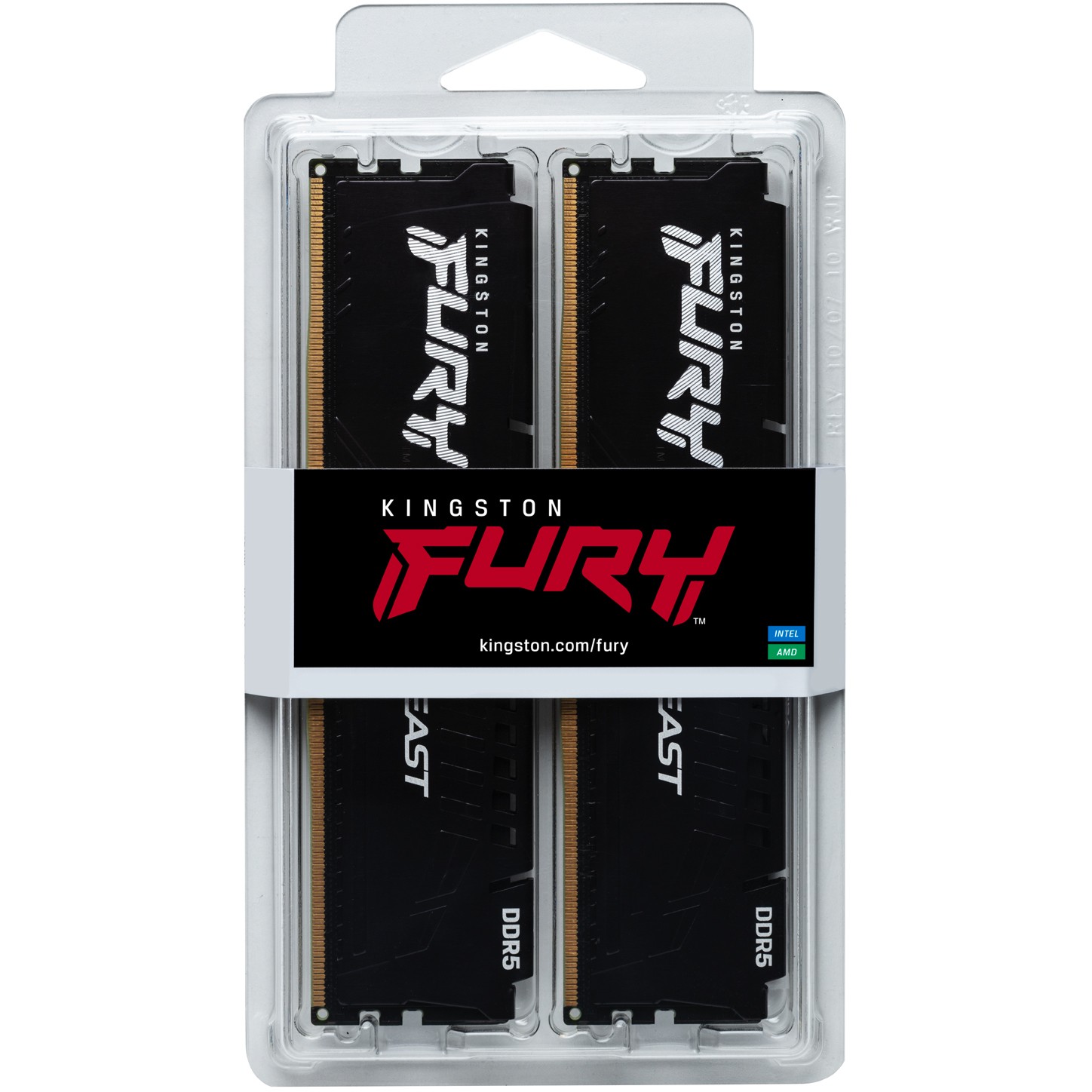 5200 128GB Kingston CL40 (4x32GB Kit) FURY Beast