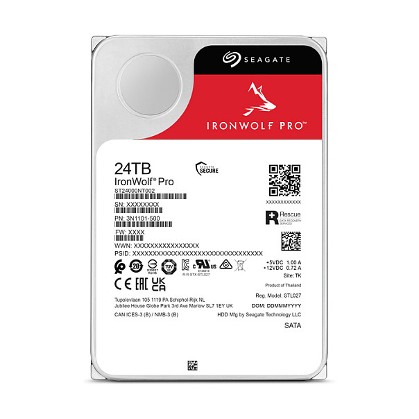 24TB Seagate IronWolf Pro ST24000NT002 7200RPM *Bring-In-Warranty*
