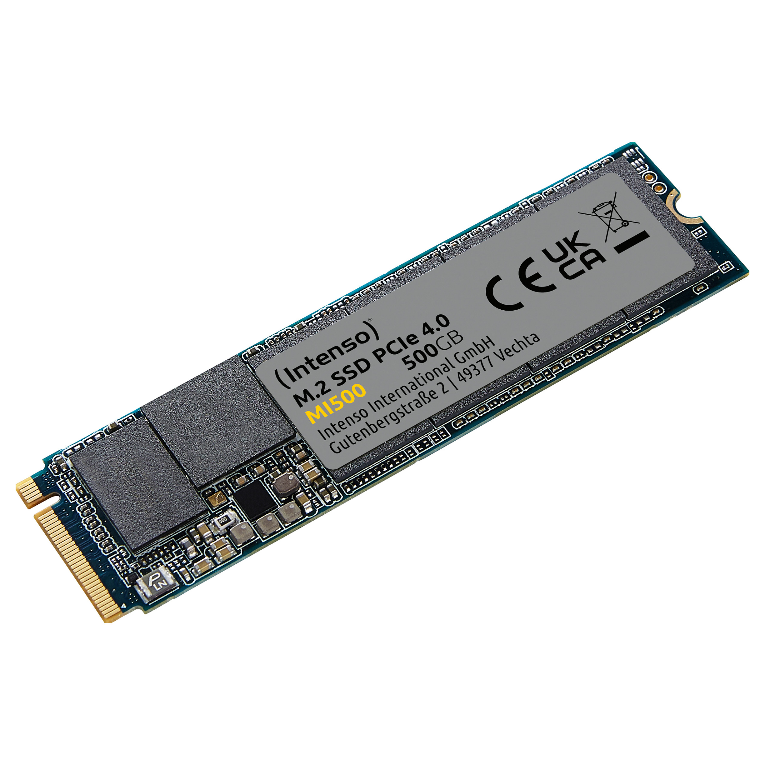 M.2 500GB Intenso MI500 NVMe PCIe 4.0 x 4