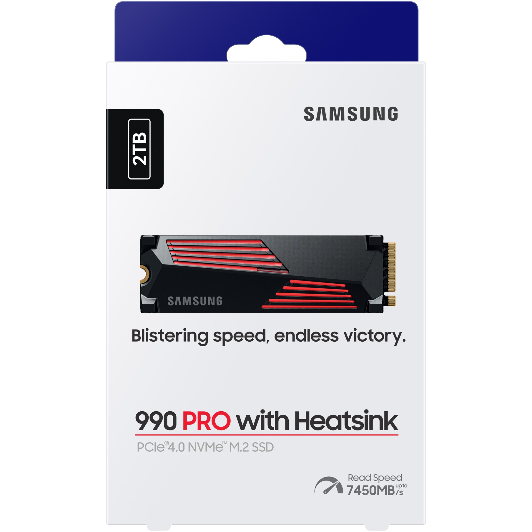 M.2 2TB Samsung 990 PRO Heatsink NVMe PCIe 4.0 x 4 retail