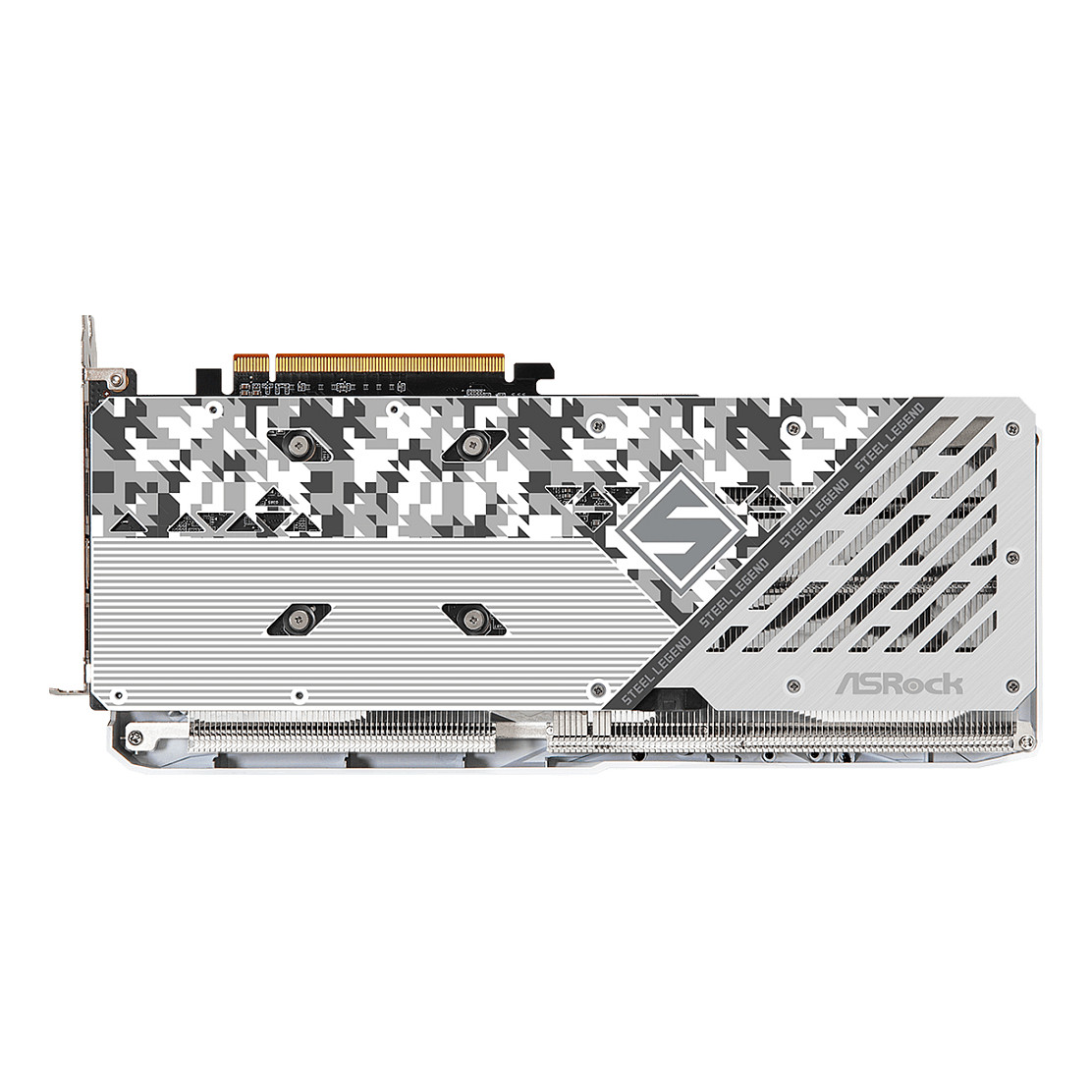 RX 7600 8GB ASRock Radeon Steel Legend OC white GDDR6 3 Fan