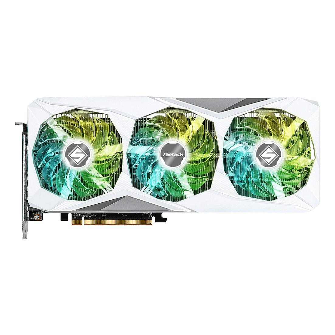 RX 7600 8GB ASRock Radeon Steel Legend OC white GDDR6 3 Fan