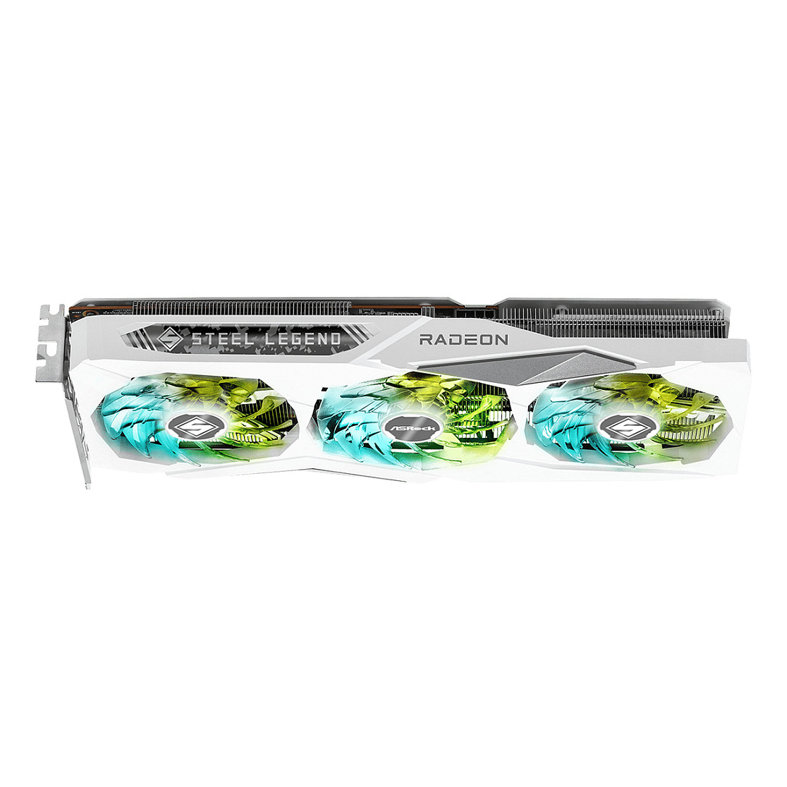RX 7600 8GB ASRock Radeon Steel Legend OC white GDDR6 3 Fan