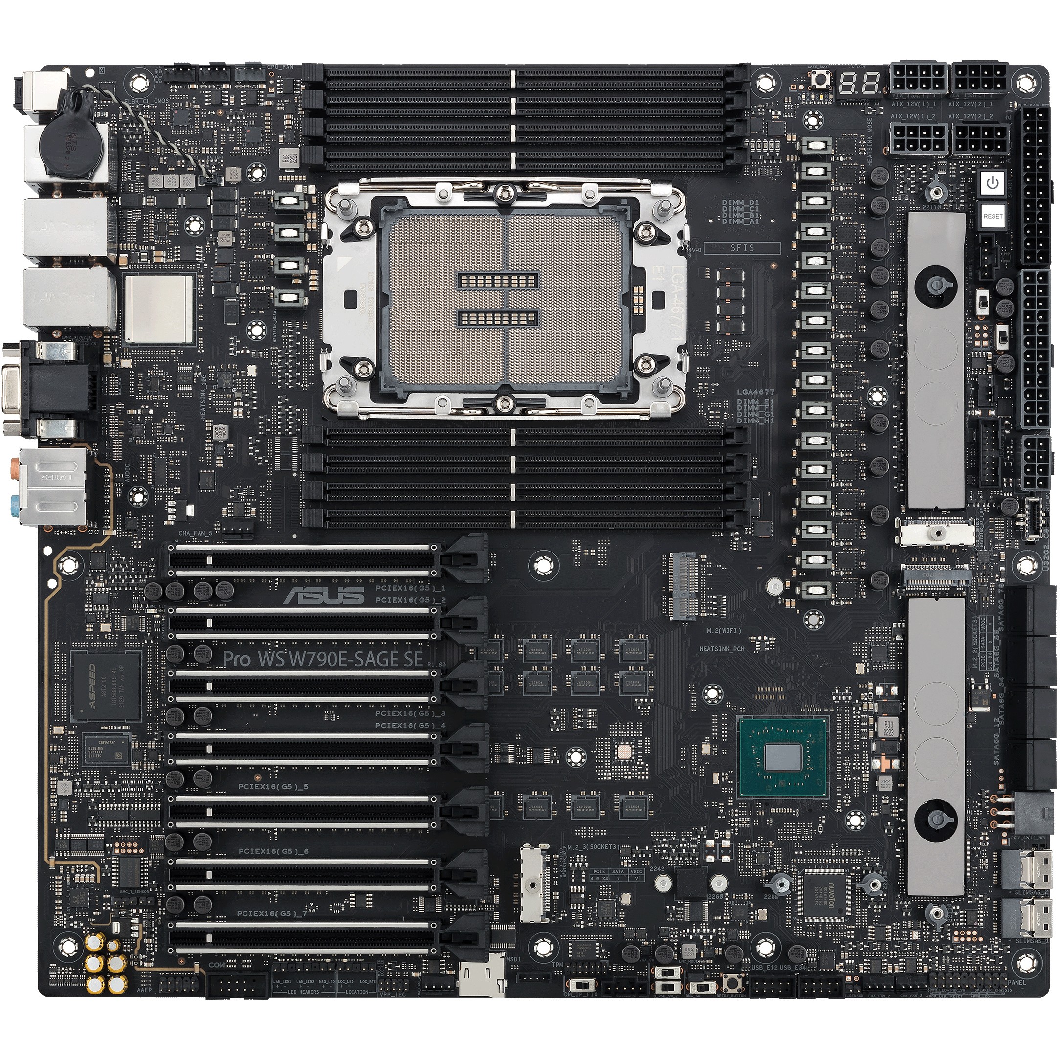 Asus LGA4677 Pro WS W790E-Sage SE