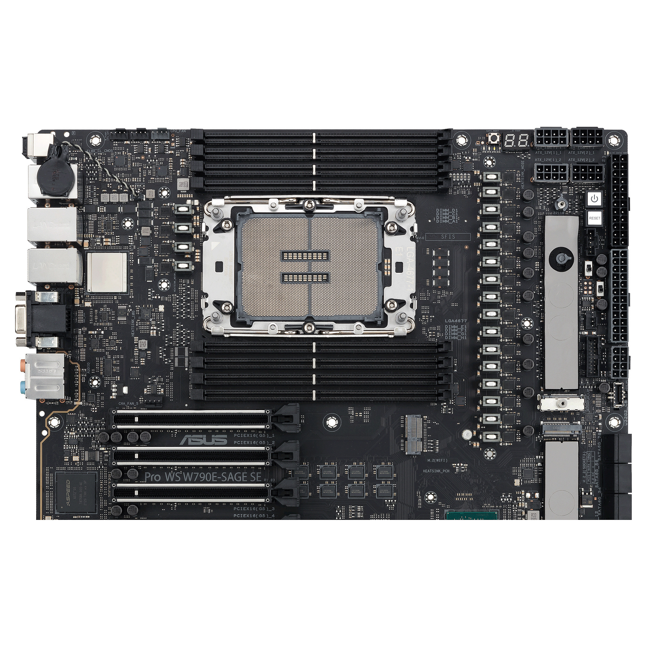Asus LGA4677 Pro WS W790E-Sage SE