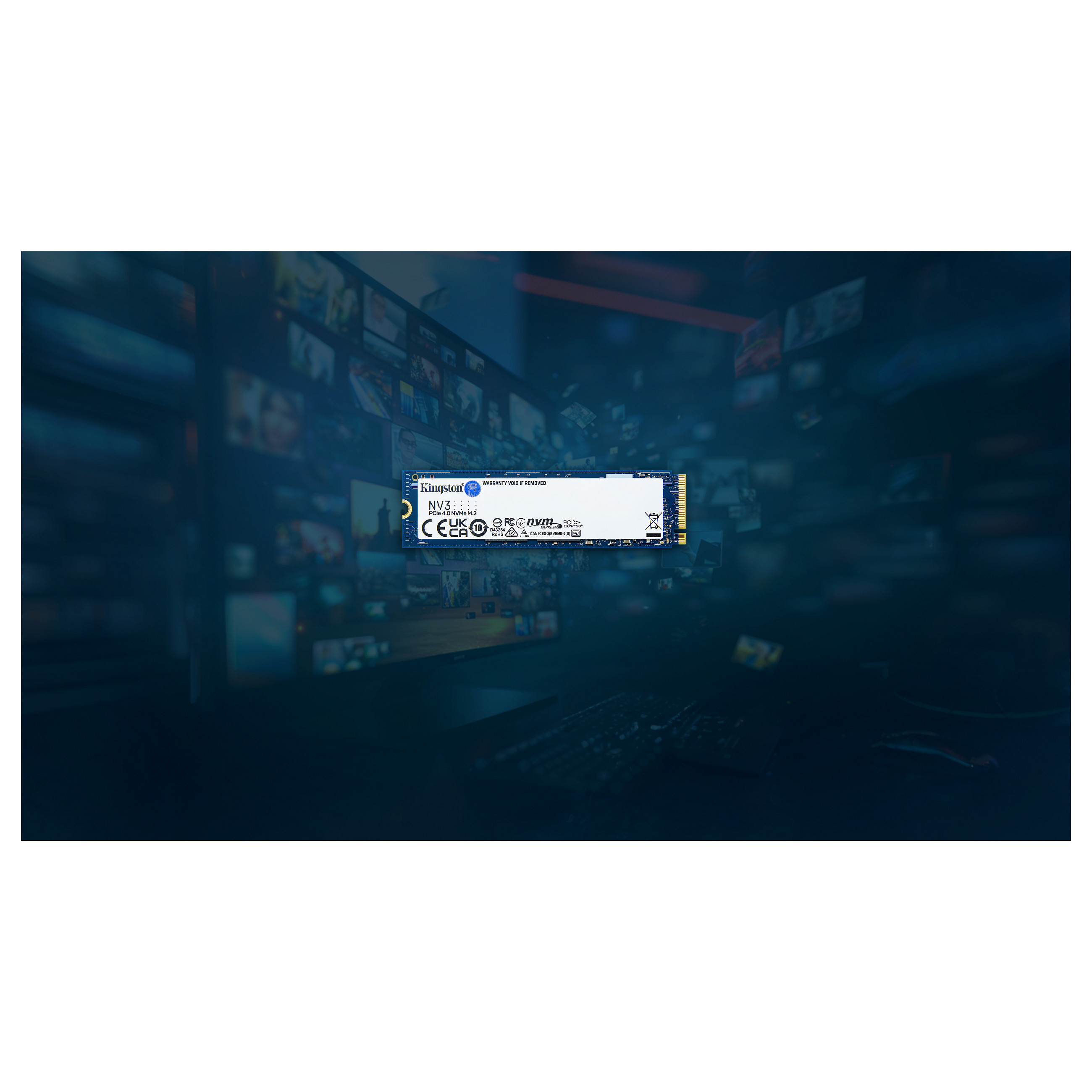 M.2 2TB Kingston NV3 NVMe PCIe 4.0 x 4