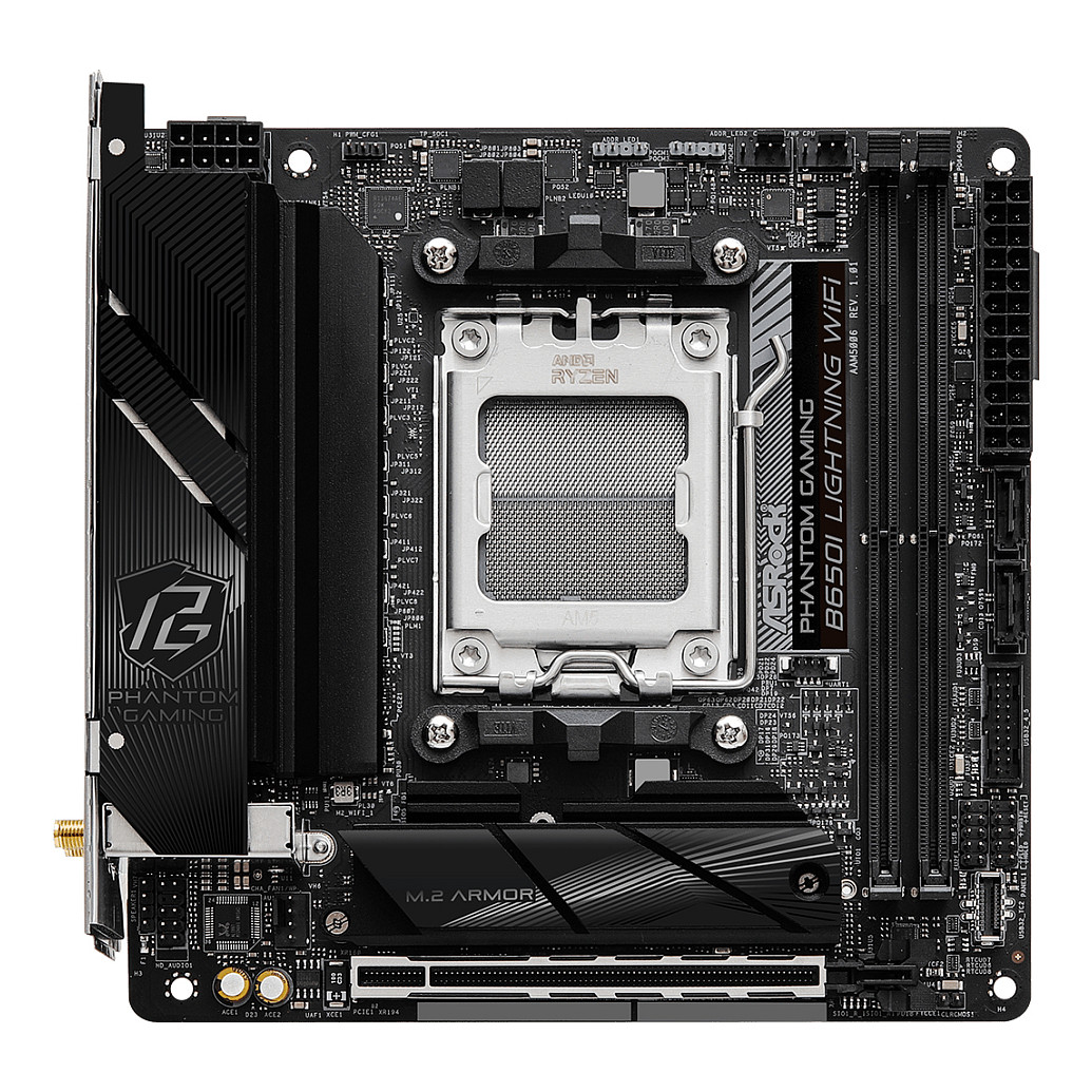 B650I Lightning WiFi AM5 mITX HDMI DDR5 retail - AMD Sockel AM5 (Ryzen Zen4)