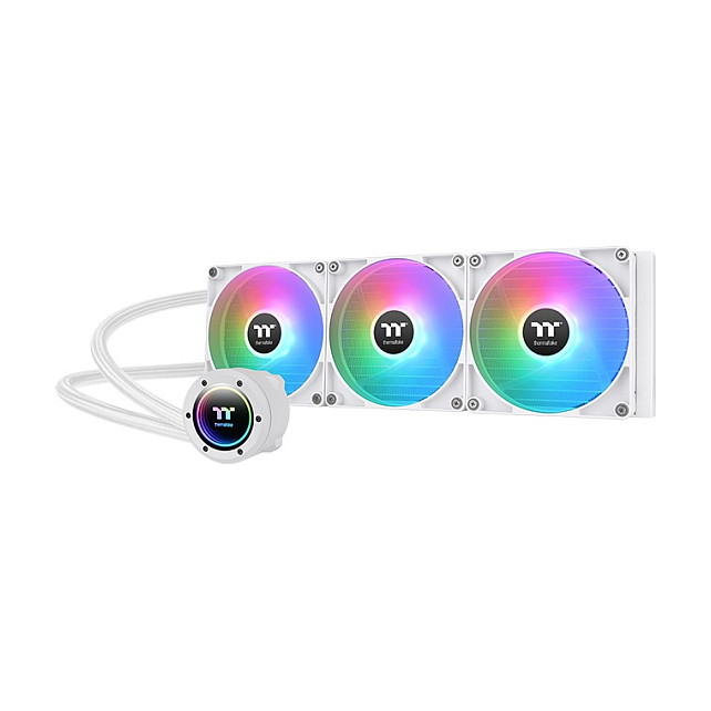 K Cooler TH420 V2 ARGB Sync All-In-One Liquid Cooler - Snow Edition