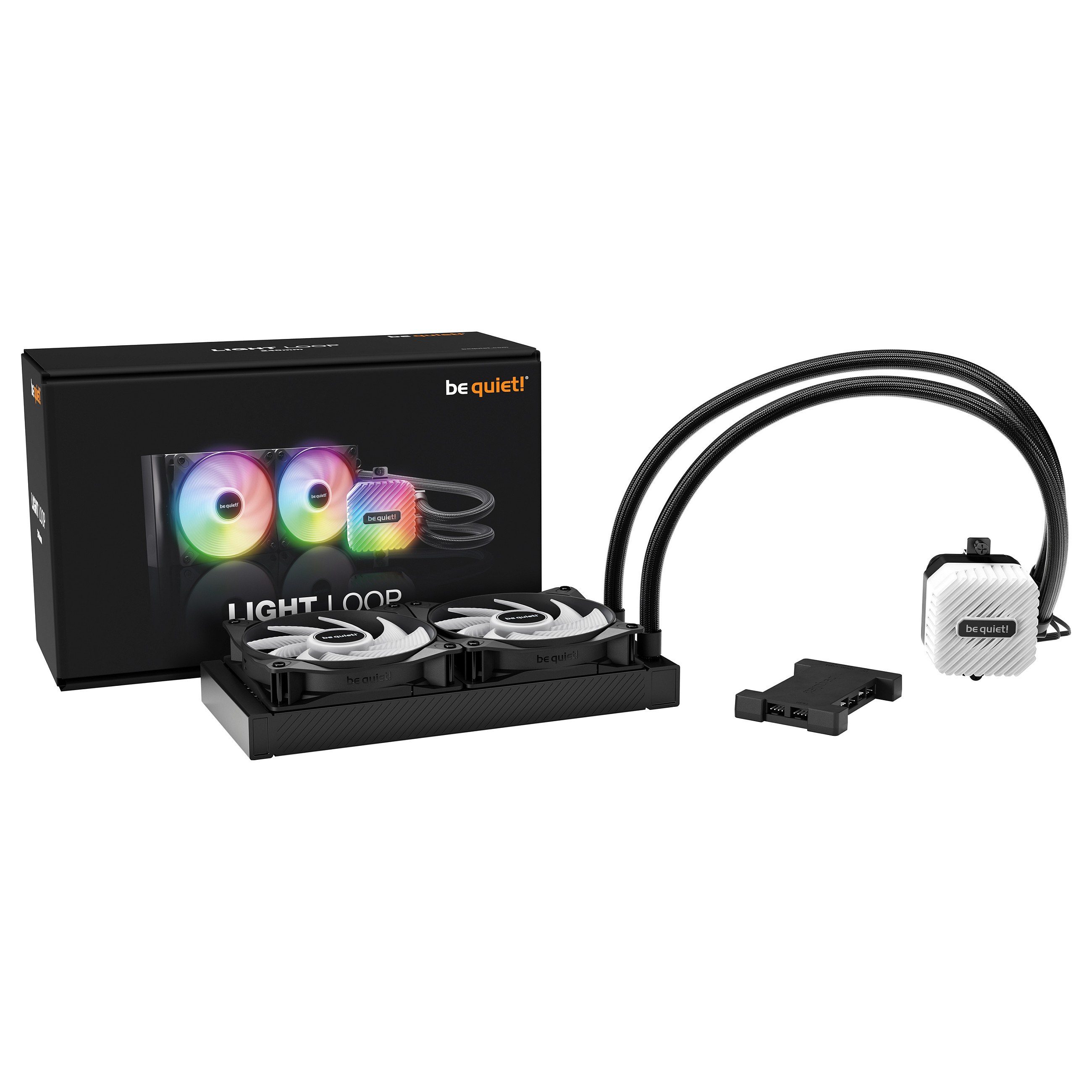 K Cooler Wasserkühlung be quiet! LIGHT LOOP 240mm ARGB