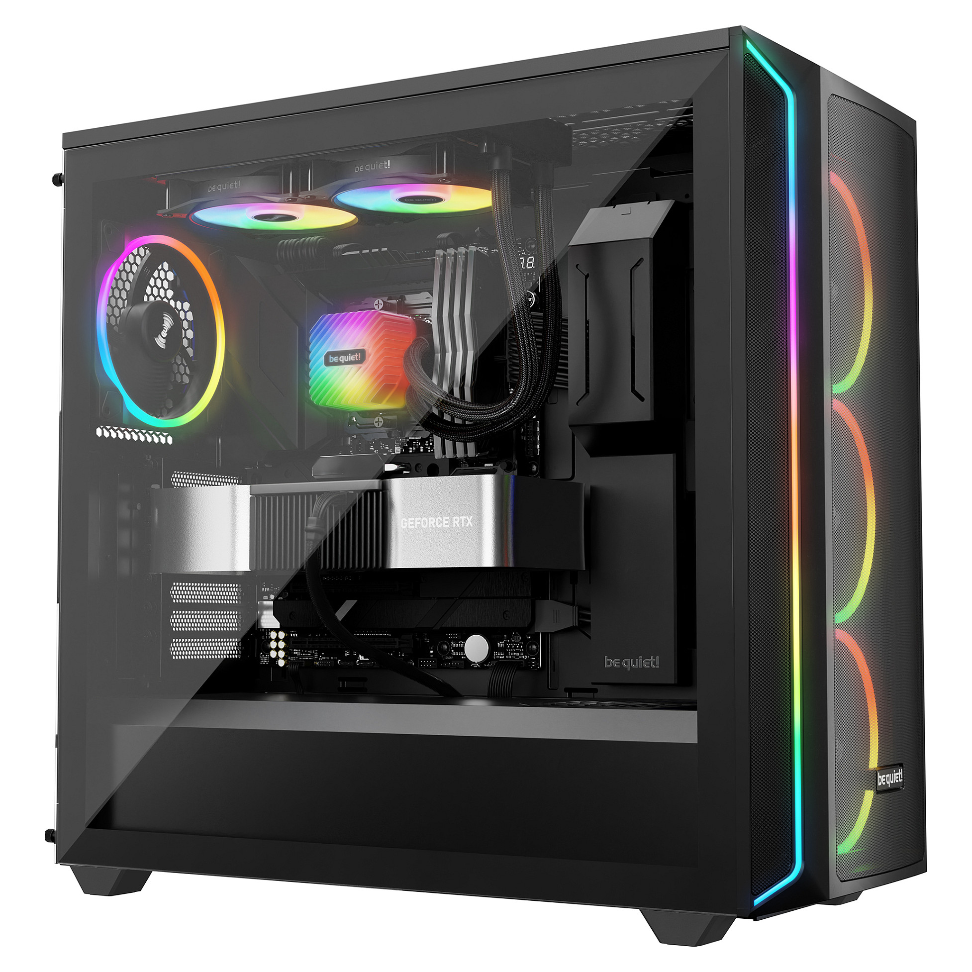 K Cooler Wasserkühlung be quiet! LIGHT LOOP 240mm ARGB
