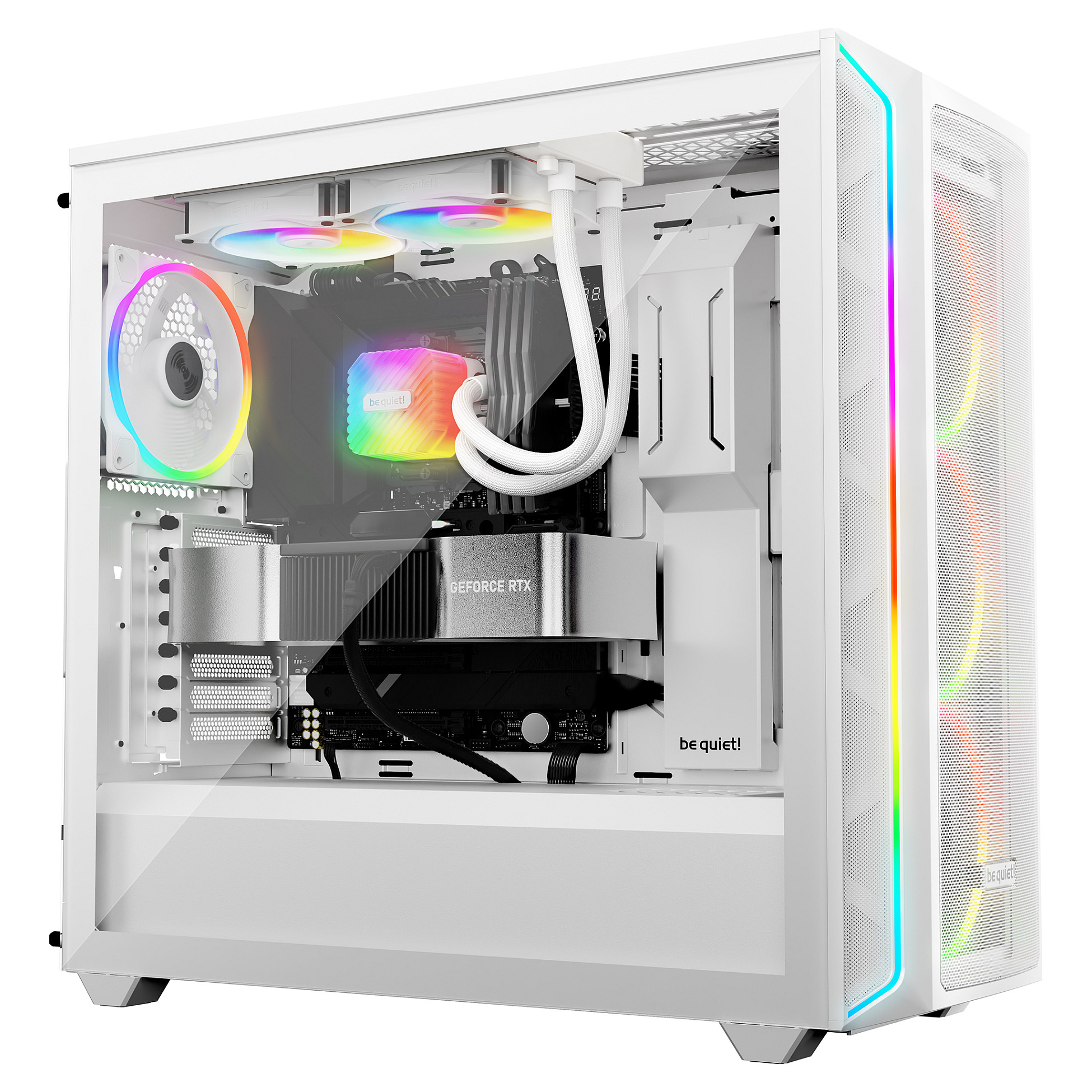 K Cooler Wasserkühlung be quiet! LIGHT LOOP 240mm ARGB White