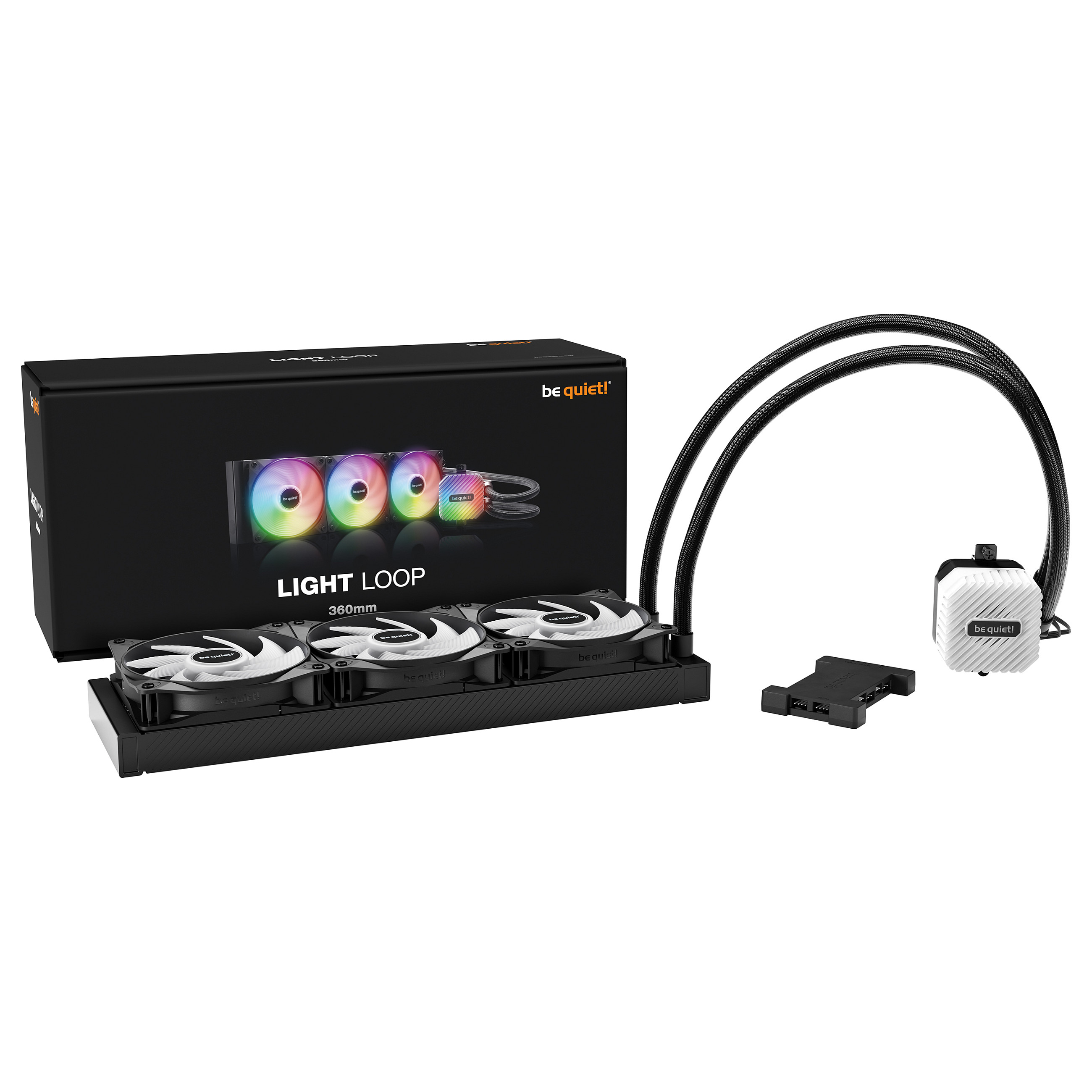 K Cooler Wasserkühlung be quiet! LIGHT LOOP 360mm ARGB
