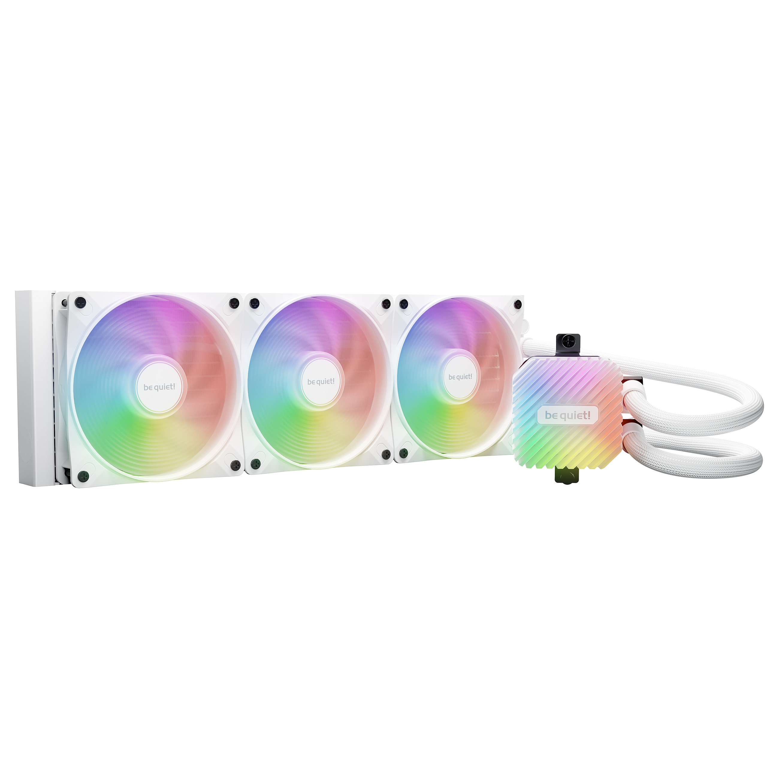 K Cooler Wasserkühlung be quiet! LIGHT LOOP 360mm ARGB White