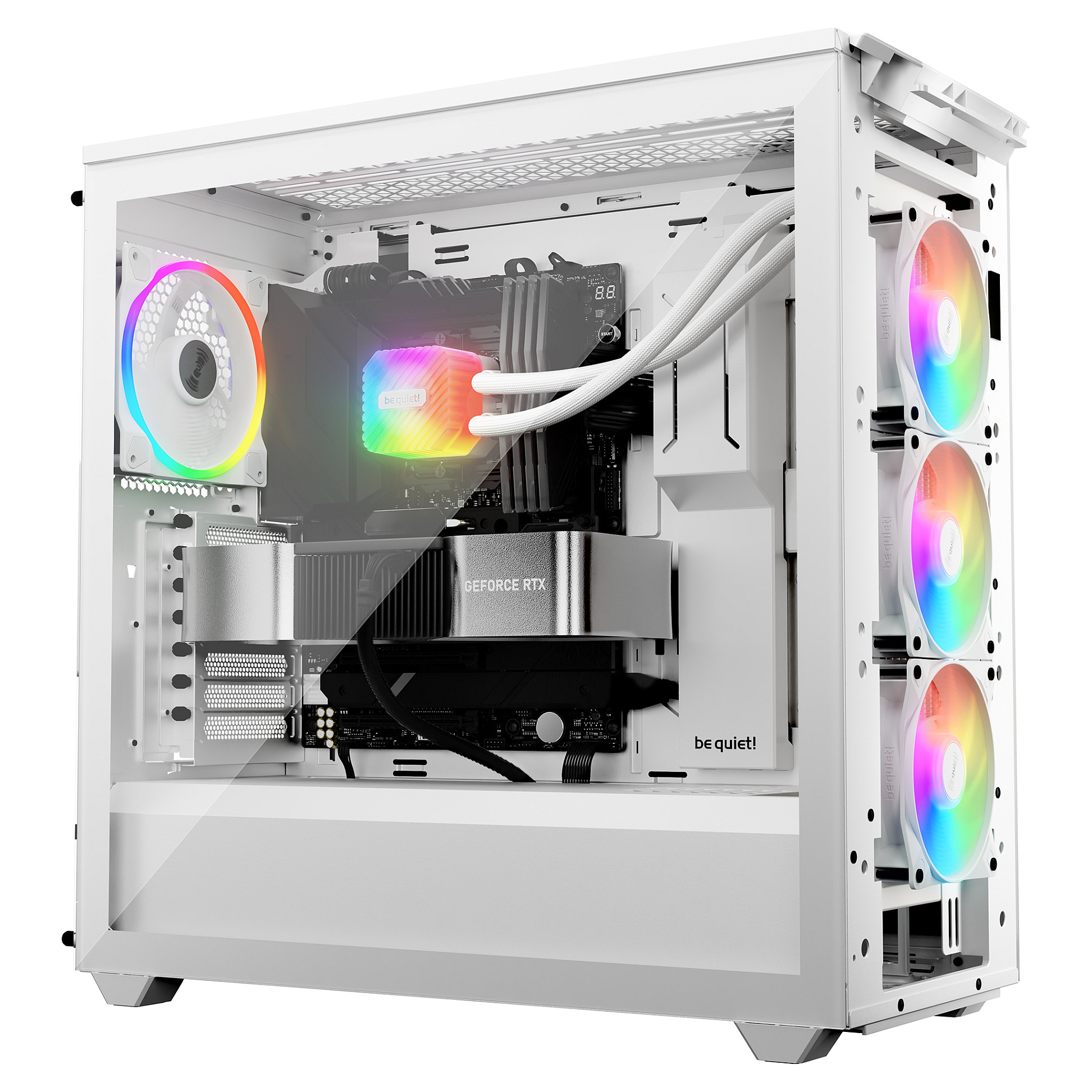 K Cooler Wasserkühlung be quiet! LIGHT LOOP 360mm ARGB White