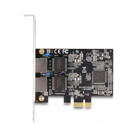 DeLock 2-Port RJ45 Gigabit LAN RTL8111 PCI Express-Karte