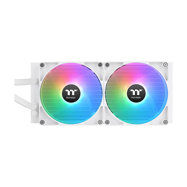 K Cooler Wasserkühlung Thermaltake TH280 V2 ARGB Sync CPU Liquid Cooler Snow Edition All-In-One