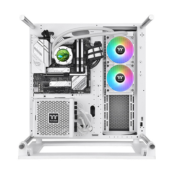 K Cooler Wasserkühlung Thermaltake TH240 V2 Ultra ARGB Sync CPU Liquid Cooler Snow Edition All-In-One