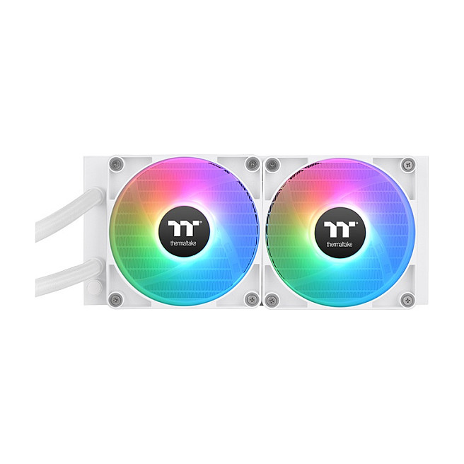K Cooler Wasserkühlung Thermaltake TH240 V2 Ultra ARGB Sync CPU Liquid Cooler Snow Edition All-In-One