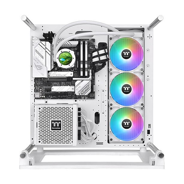 K Cooler Wasserkühlung Thermaltake TH420 V2 Ultra ARGB Sync CPU Liquid Cooler Snow Edition All-In-One
